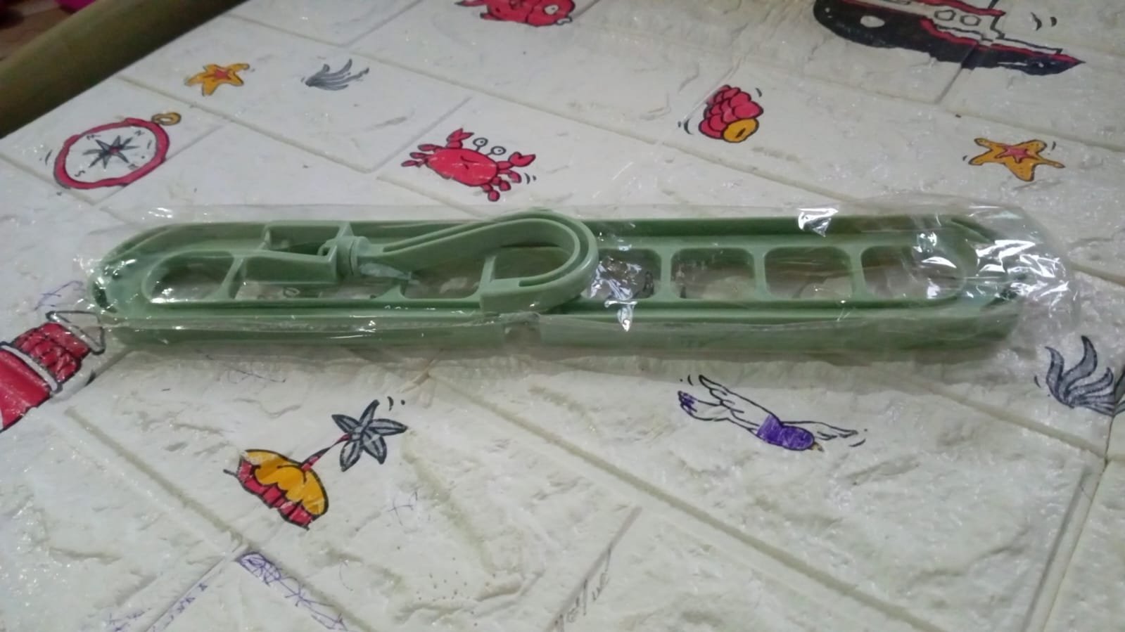 Plastic Hanging Hook - Multi-Hole Wardrobe Organizer for Clothes Storage & Display