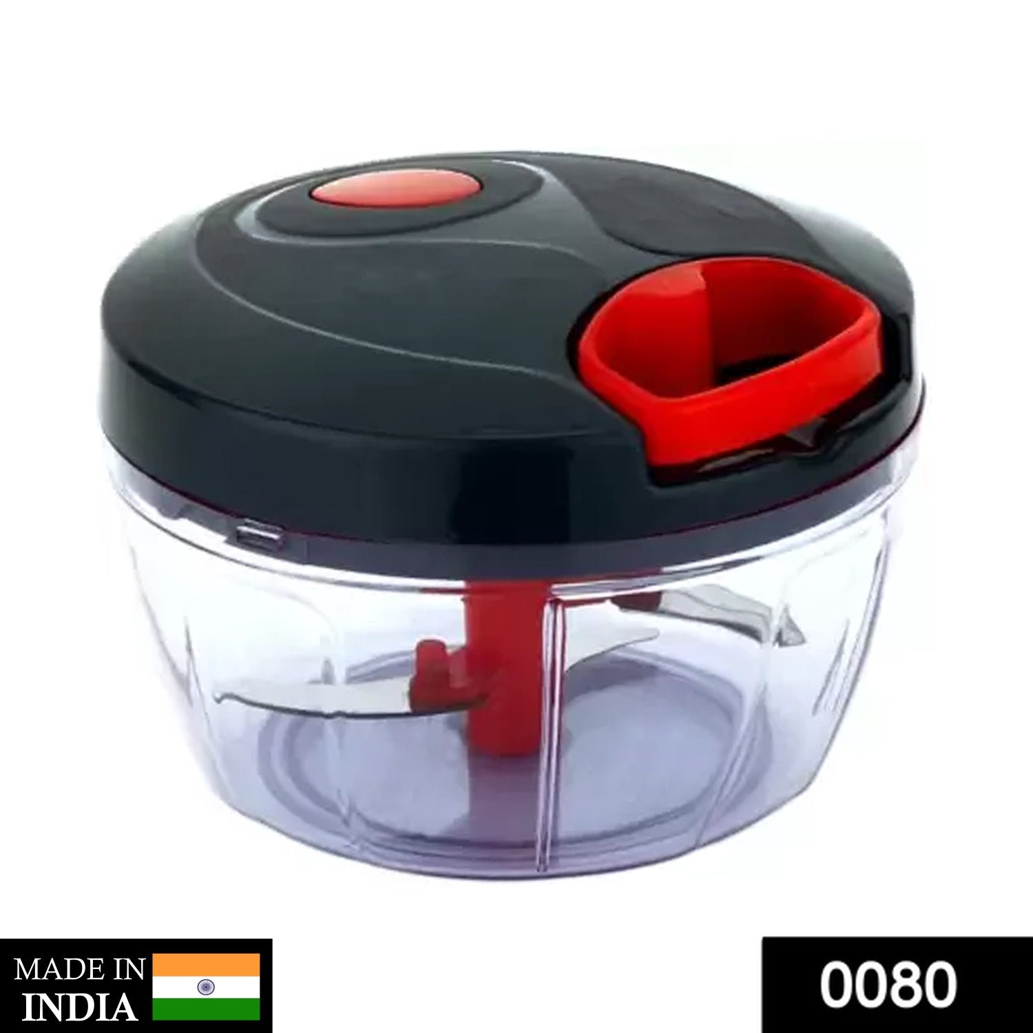 Manual Food Chopper, Compact & Powerful Hand Held Vegetable Chopper / Blender