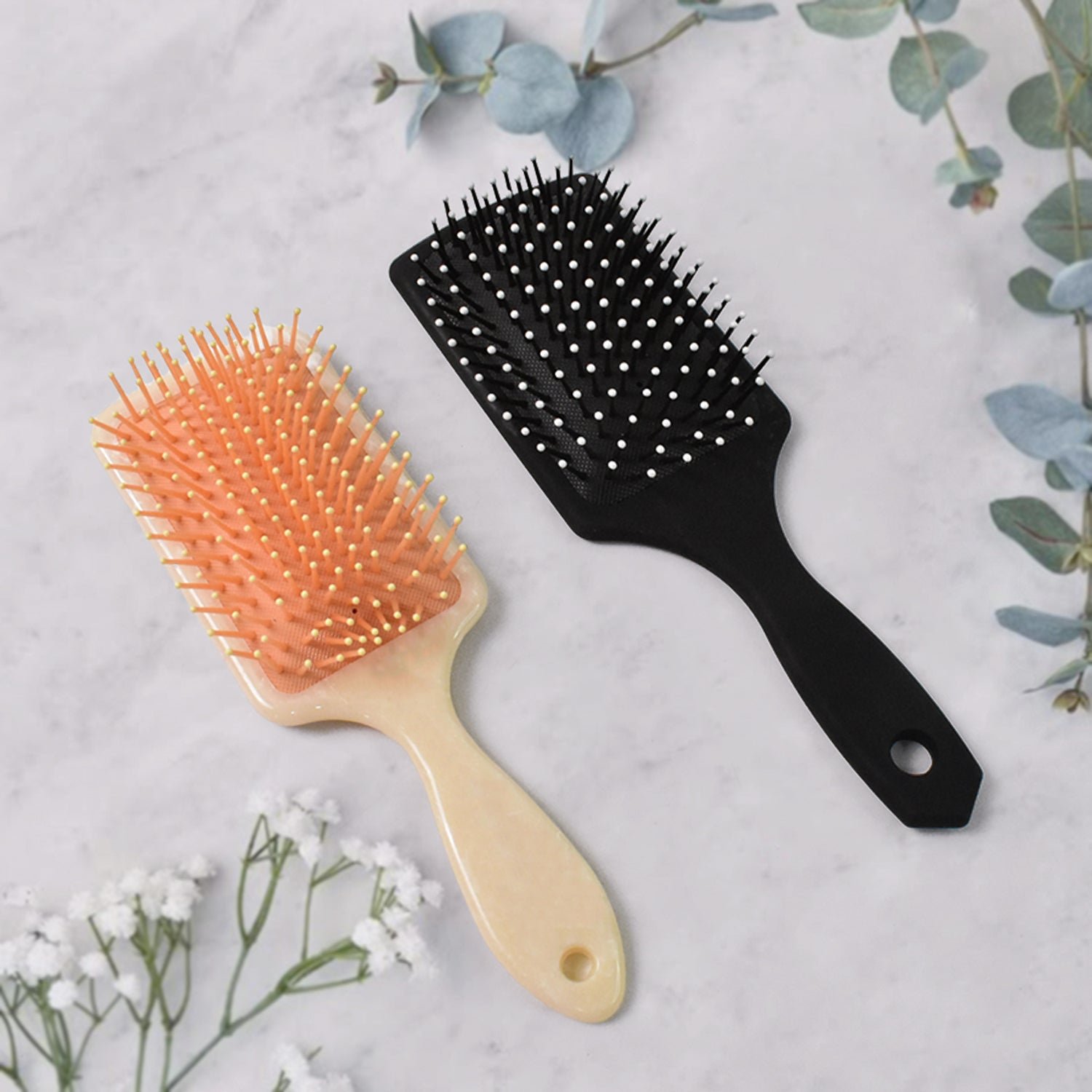 Massage Comb, Massage Hair Brush  (1 Pc / Mix Design), Hair accessories