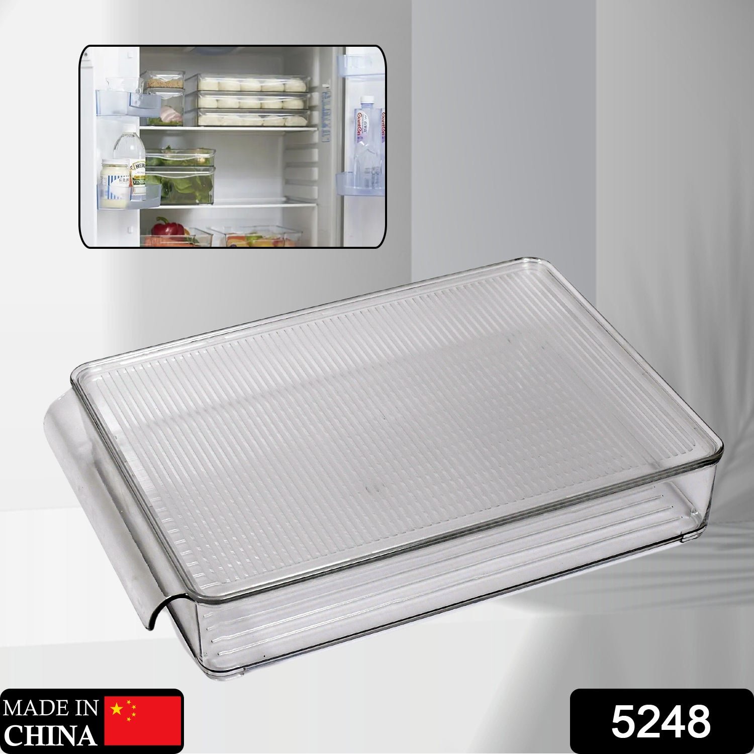 Refrigerator Organizer Bins Stackable Fridge Organizers Freezer, Kitchen, Cabinets