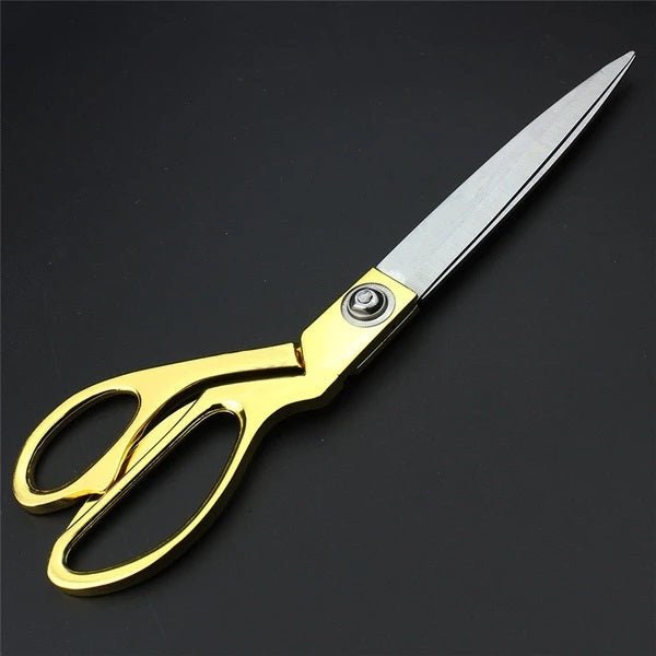 Stainless Steel Tailoring Scissor Sharp Cloth Cutting (8.5inch) (Golden)