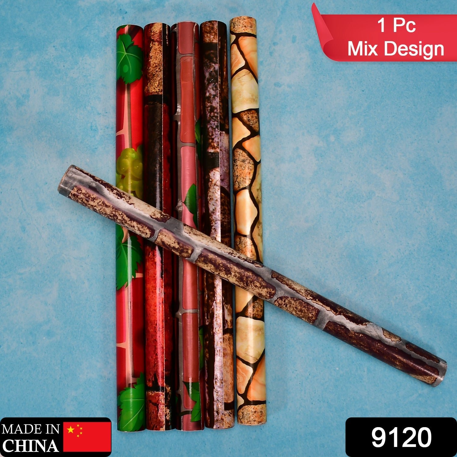 DIY 3D Self Adhesive Wallpaper Decal for Home Office Living Room Hall Kitchen