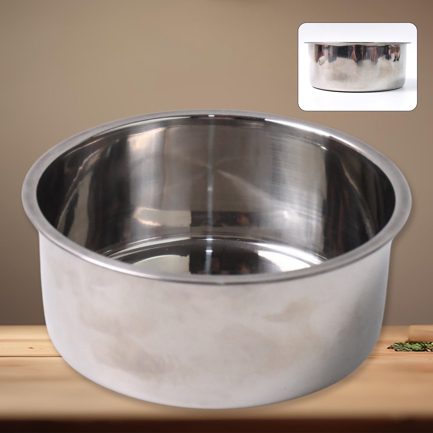 Stainless Steel Table Small Dish Bowl Plate Set for Side Dish, Sauce  (1 Pc)