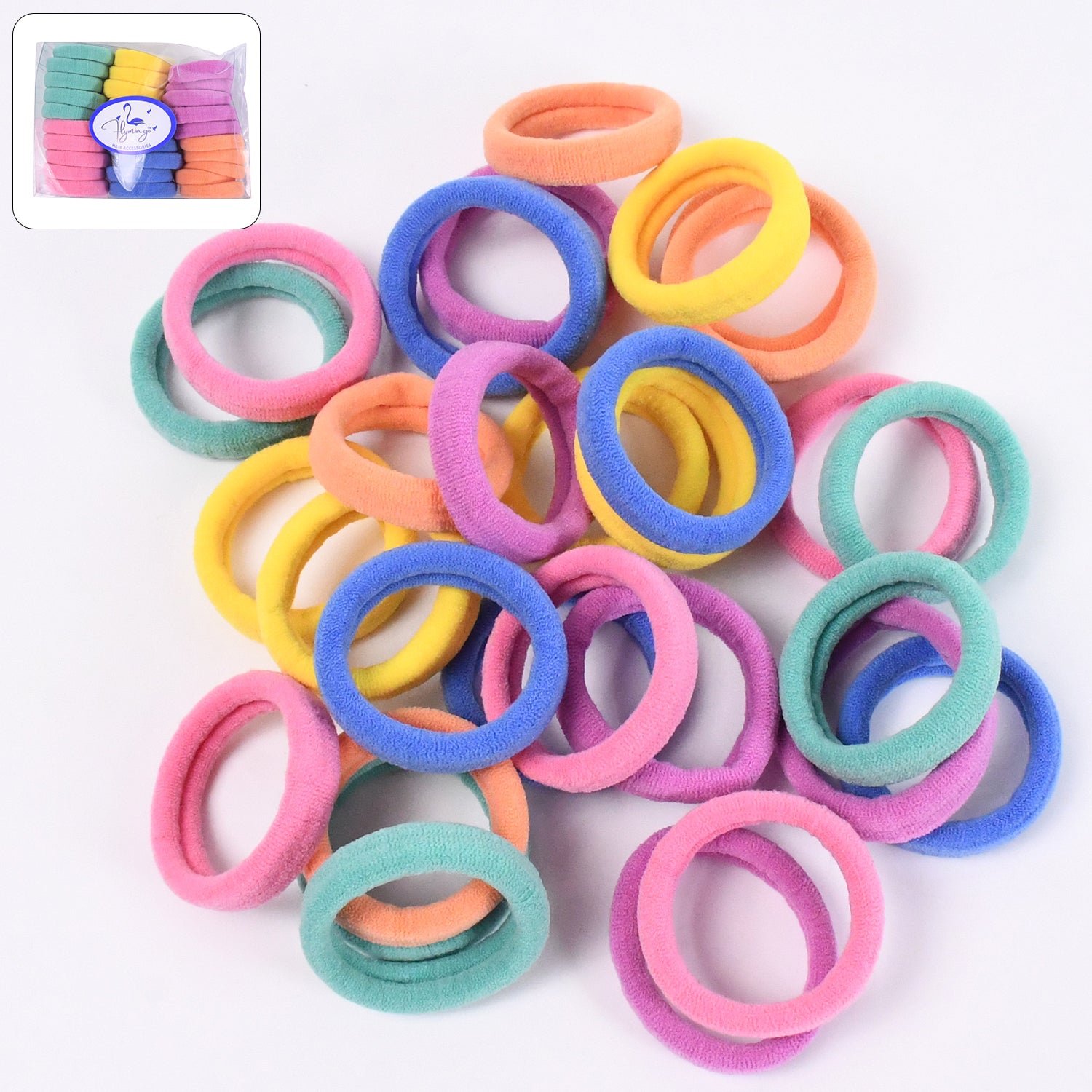 Mini Hair Ties, Mini Hairlines, mini hairbands (30 Pcs Set), Hair accessories
