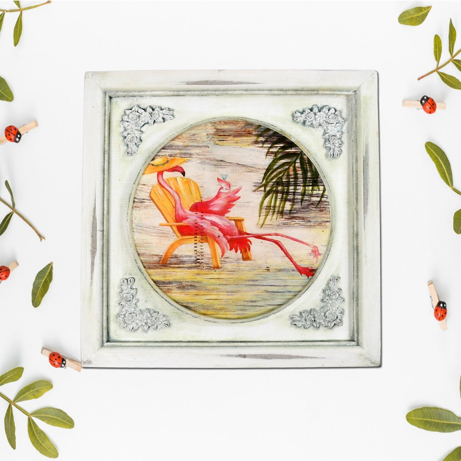 Desktop Photo Frame Picture Art Decoration Painting photo frame 12x12 inch (1pc). (1pc)