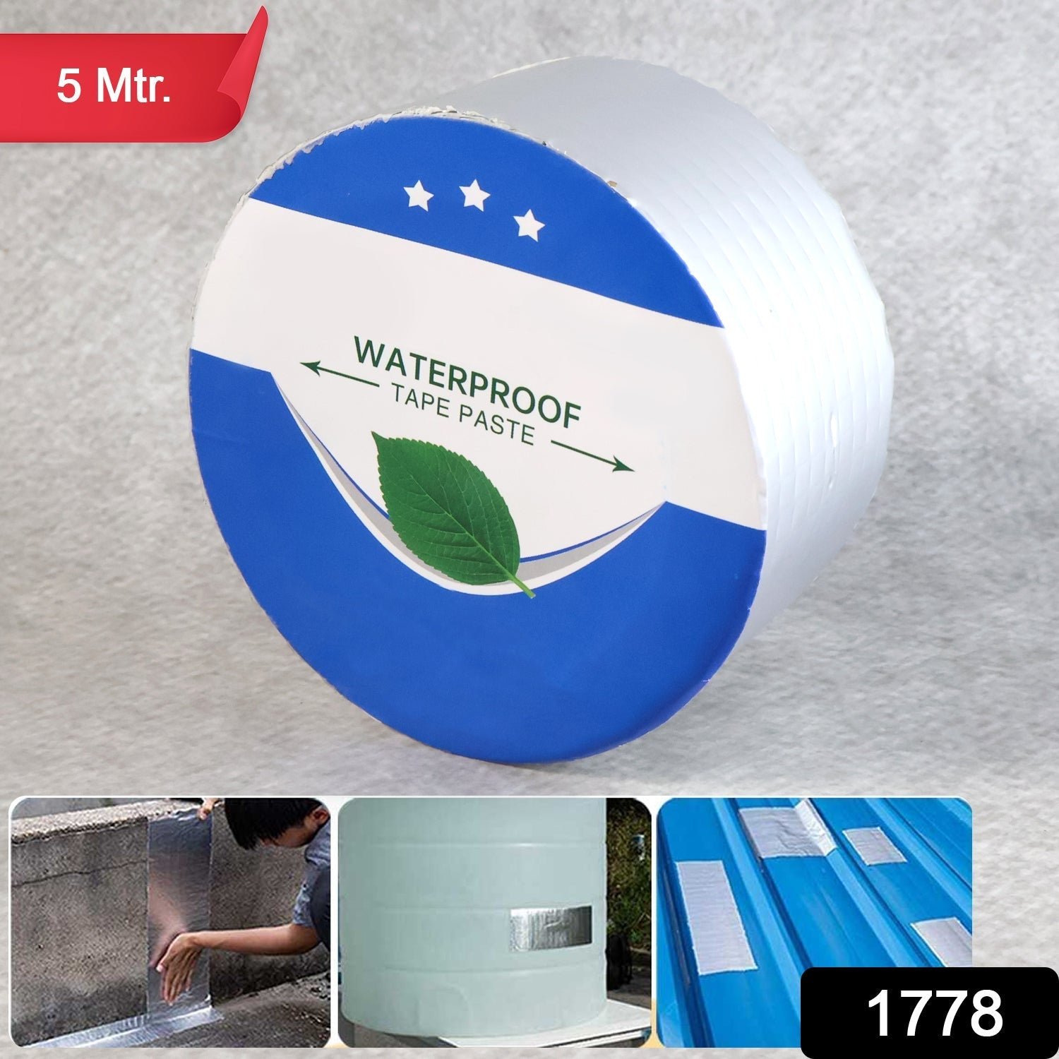 Self-Adhesive Insulation Resistant Aluminium Foil Duct Tape Roll (0.8mm)