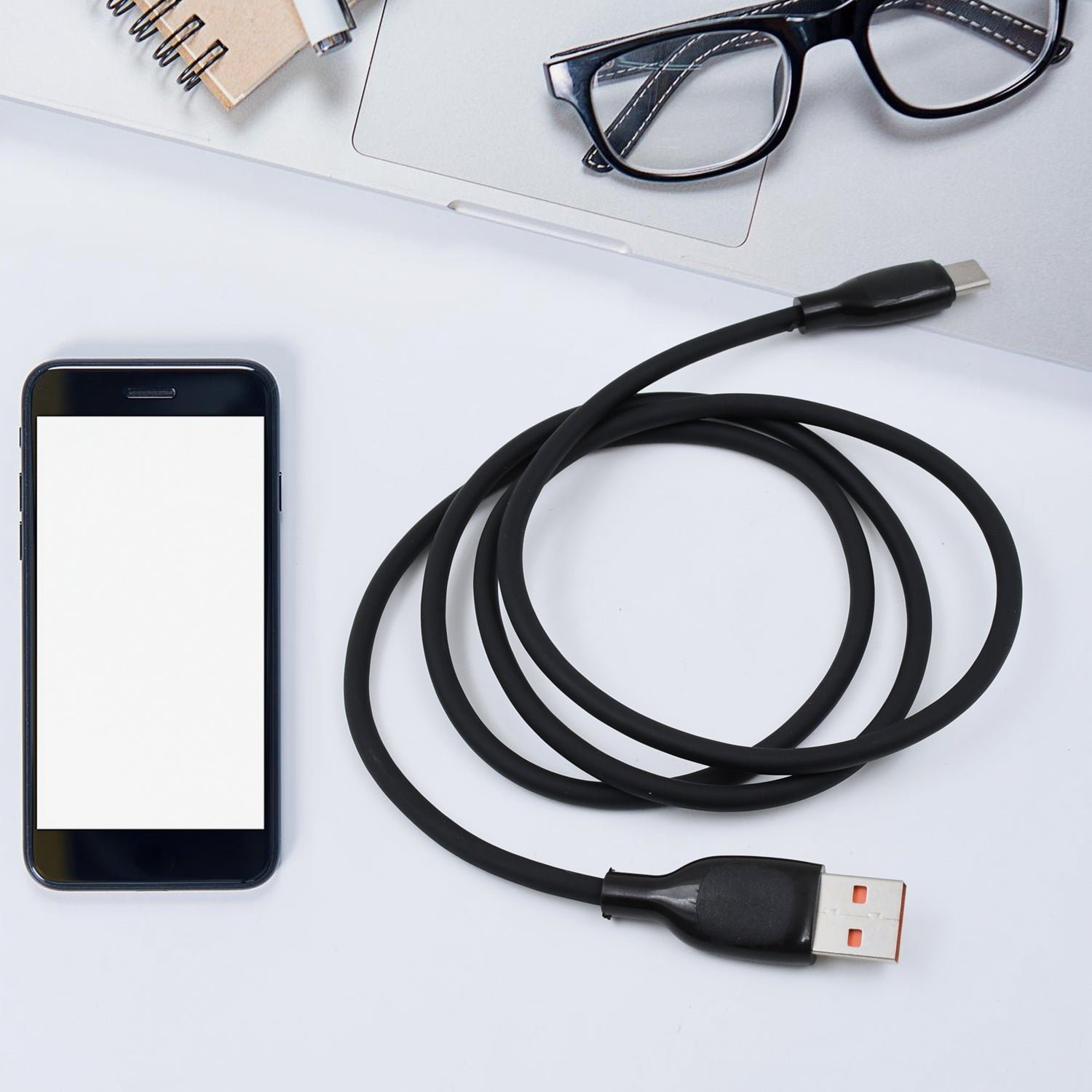 Type C data cable Fast Charging Cable (1 Mtr. Approx / 1 Pc)