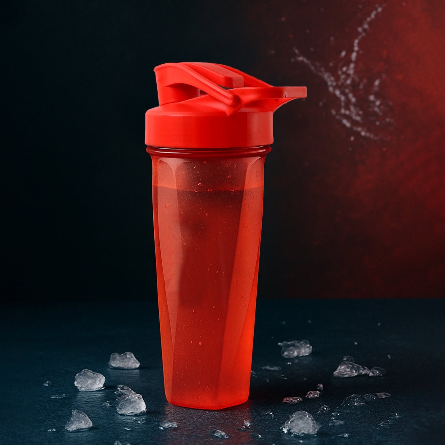 Supermom Manual Stirring Fitness Shaker Bottle with Hand Crank Approx 800 ML (1 Pc)