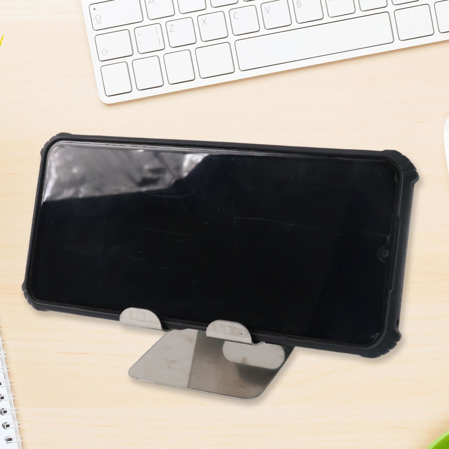 Stainless Steel Universal Mobile & Tablet Stand Holder - (1 Pc)