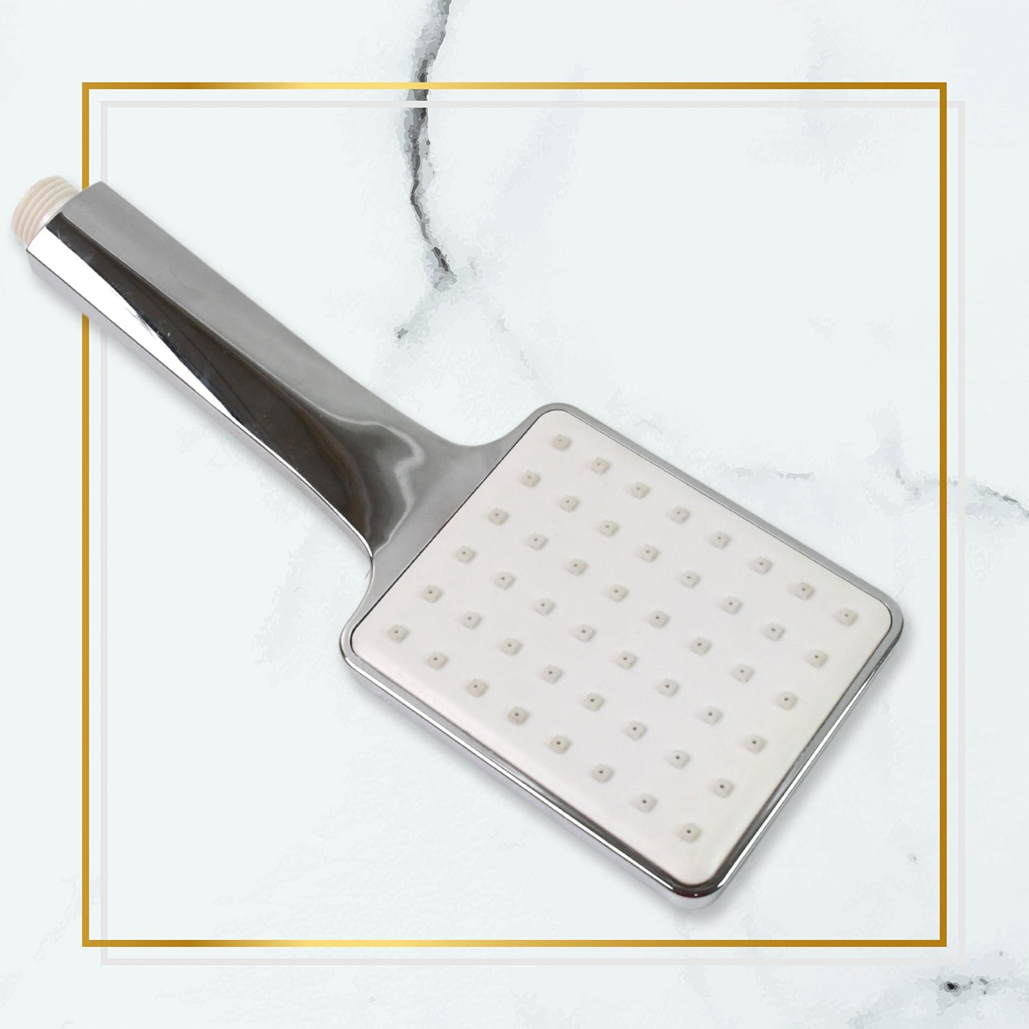 Plastic High Pressure Handheld Shower Head (1 Pc / Mix Design & Size)