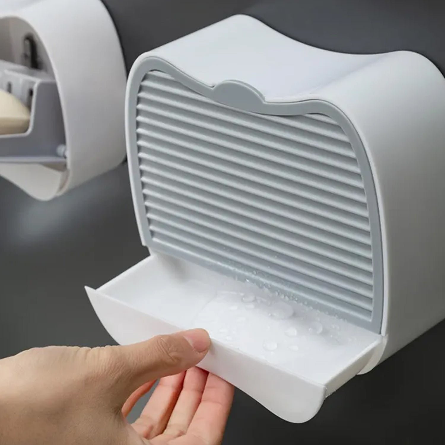 Soap Holder Travel Business Travel Hotel Portable Wall-mounted Soap Box (1 Pc)