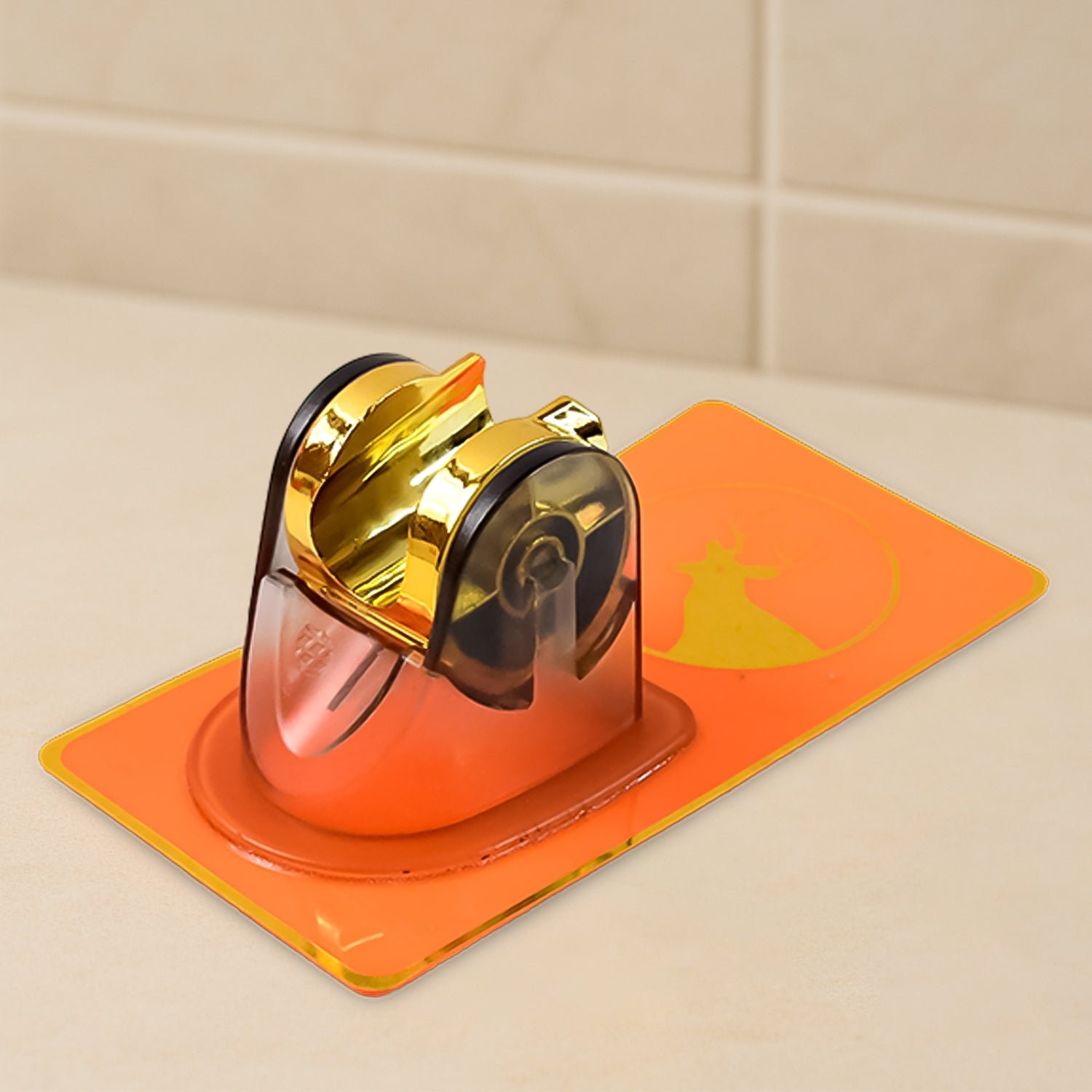 Self-Adhesive Adjustable Shower Head Holder (1 Pc)