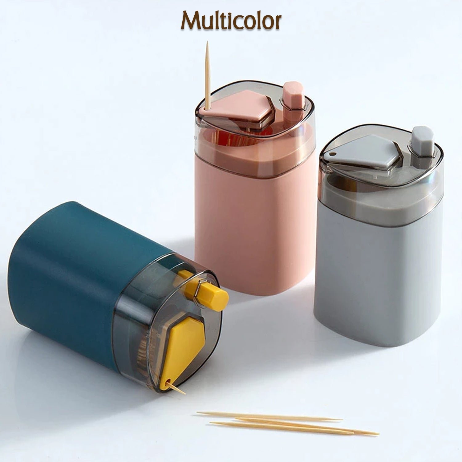 Toothpick Dispenser Storage Container
