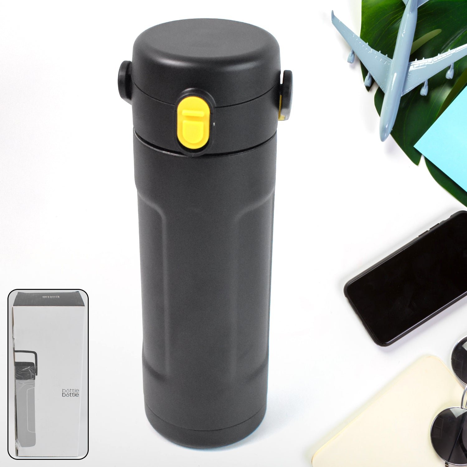 Insulated Water Bottle – Vacuum Sealed, Leak-Proof & BPA-Free for Hot & Cold Drinks