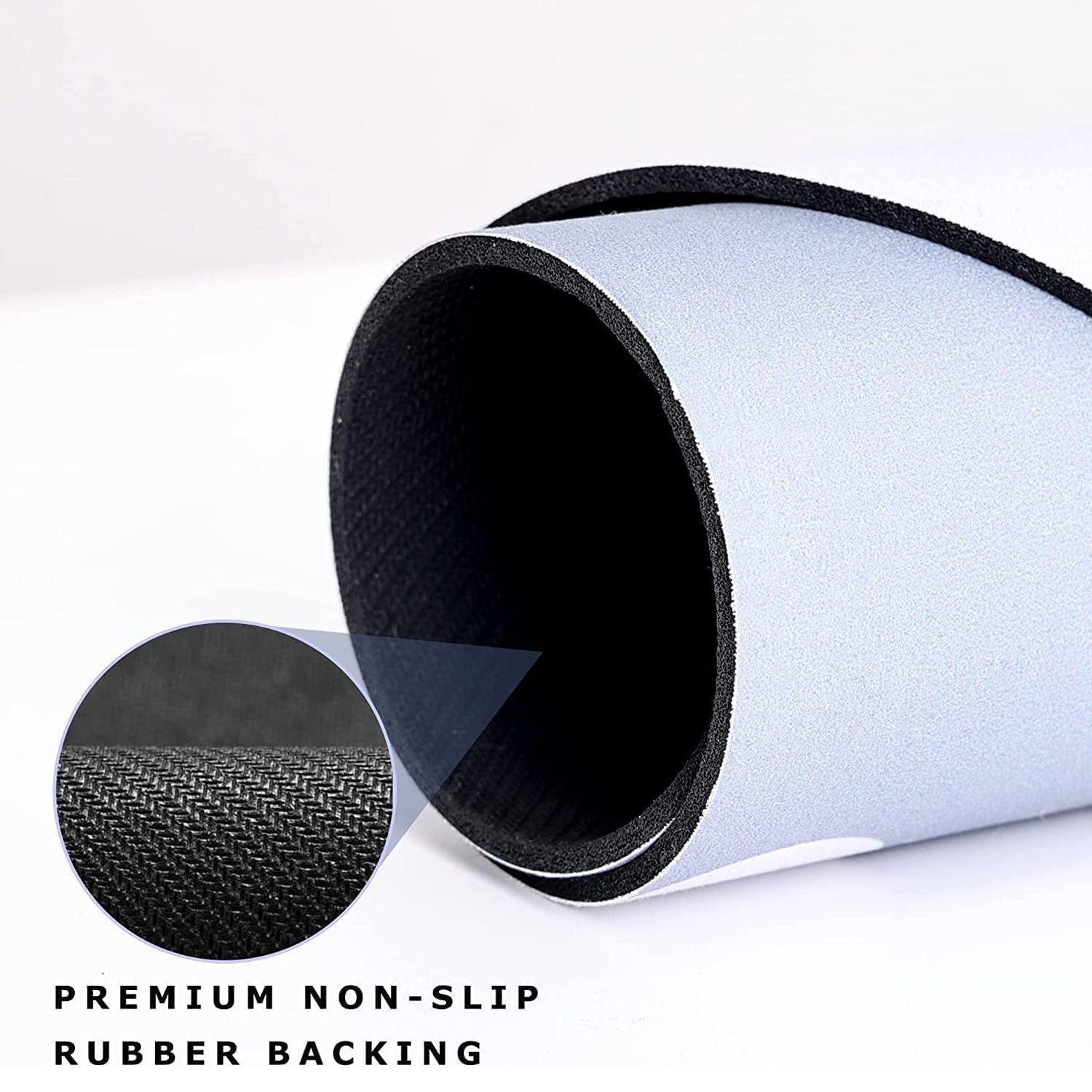 Square Bathroom mat Quick Drying Absorbent mat for Home, Kitchen (57x38cm)