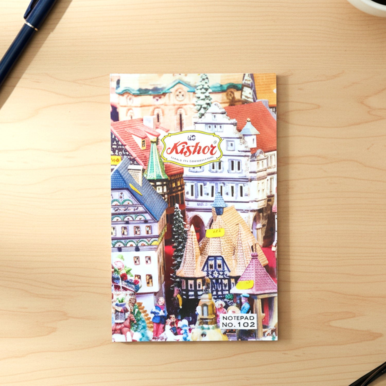 Premium Pocket Notebook – 80-Page Writing Notepad (165 × 105 mm, 1 Pc)