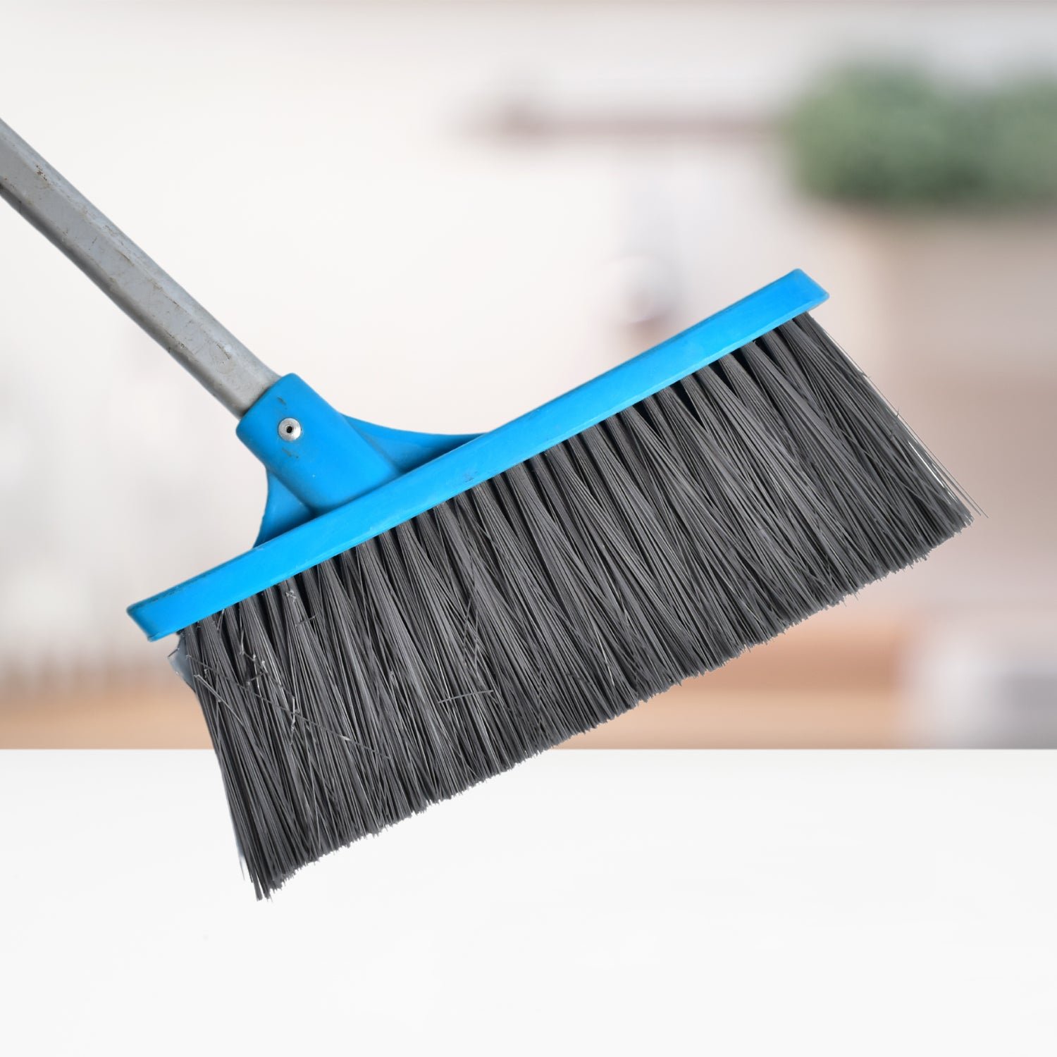 Long Handle Floor Scrub Brush for Cleaning Stiff Bristle Scrubber for Bathroom