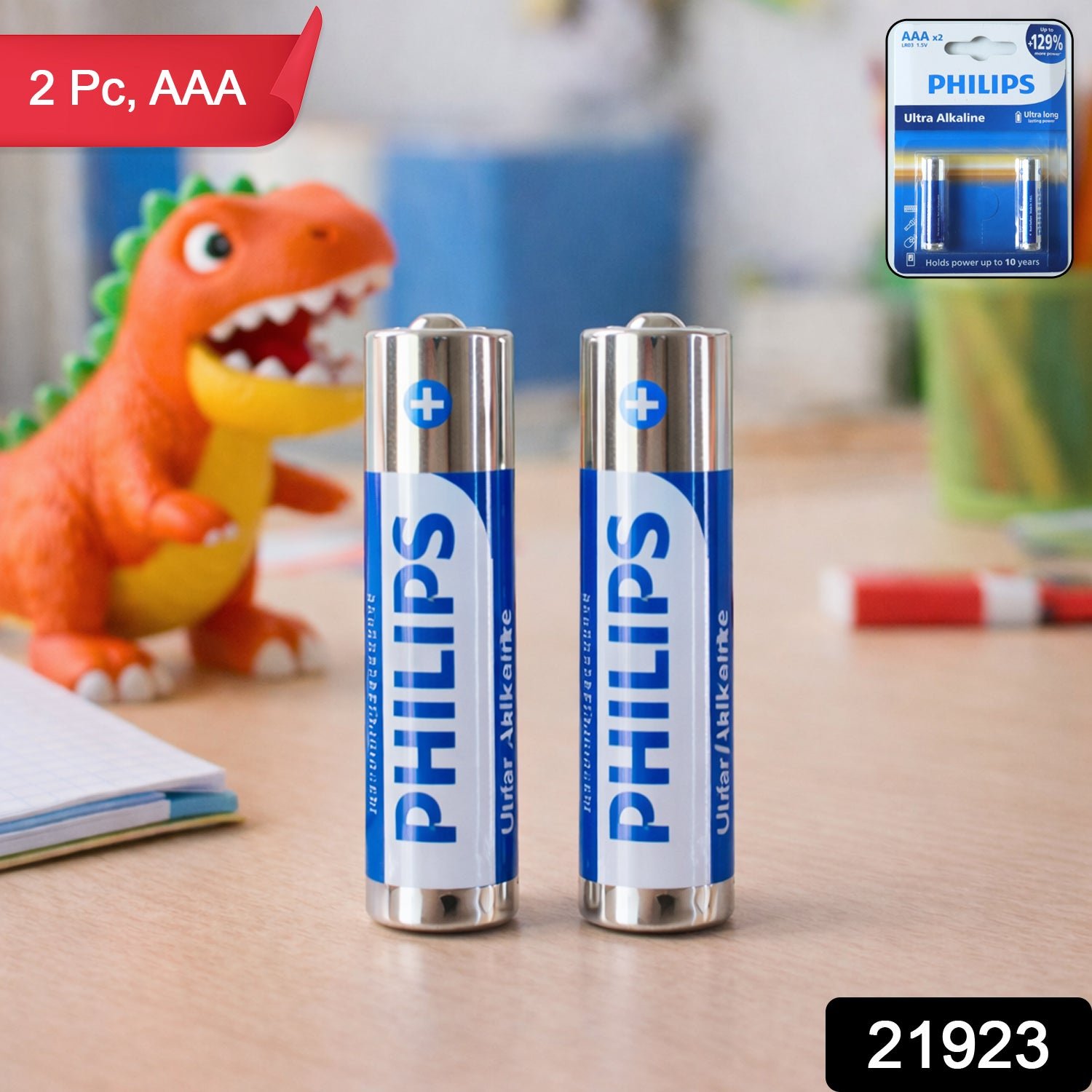 Alkaline AAA Battery Ultra Long Lasting Power (2 Pc Pack)
