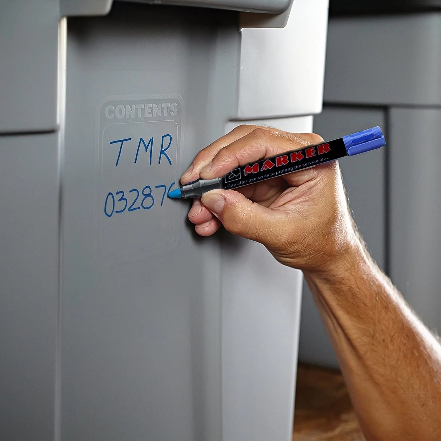 Jumbo Tip Whiteboard  Blue Ink Marker (1 Pc)