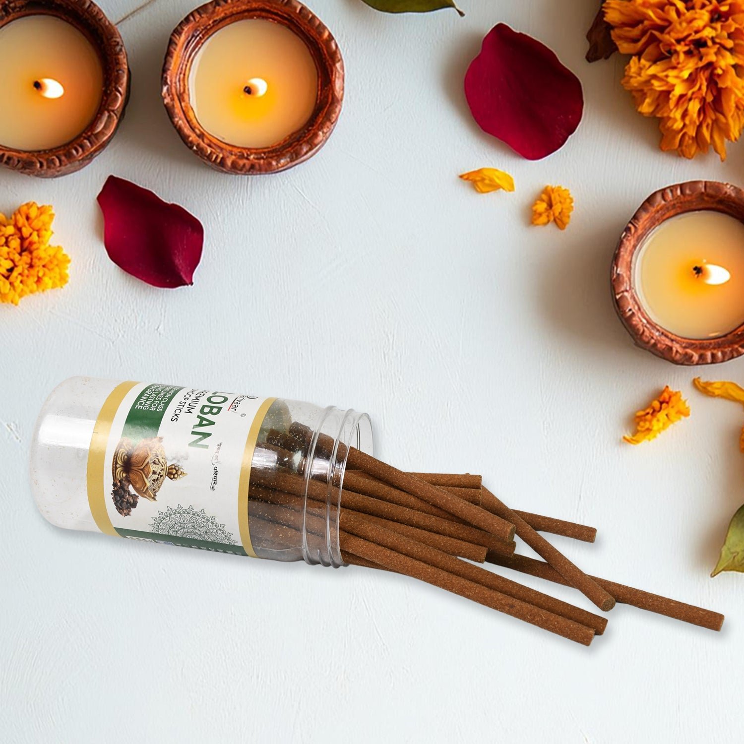 Sticks Home, Office, Religious Ceremonies, Meditation and Pooja (100 gm/ mix/ 1pc)