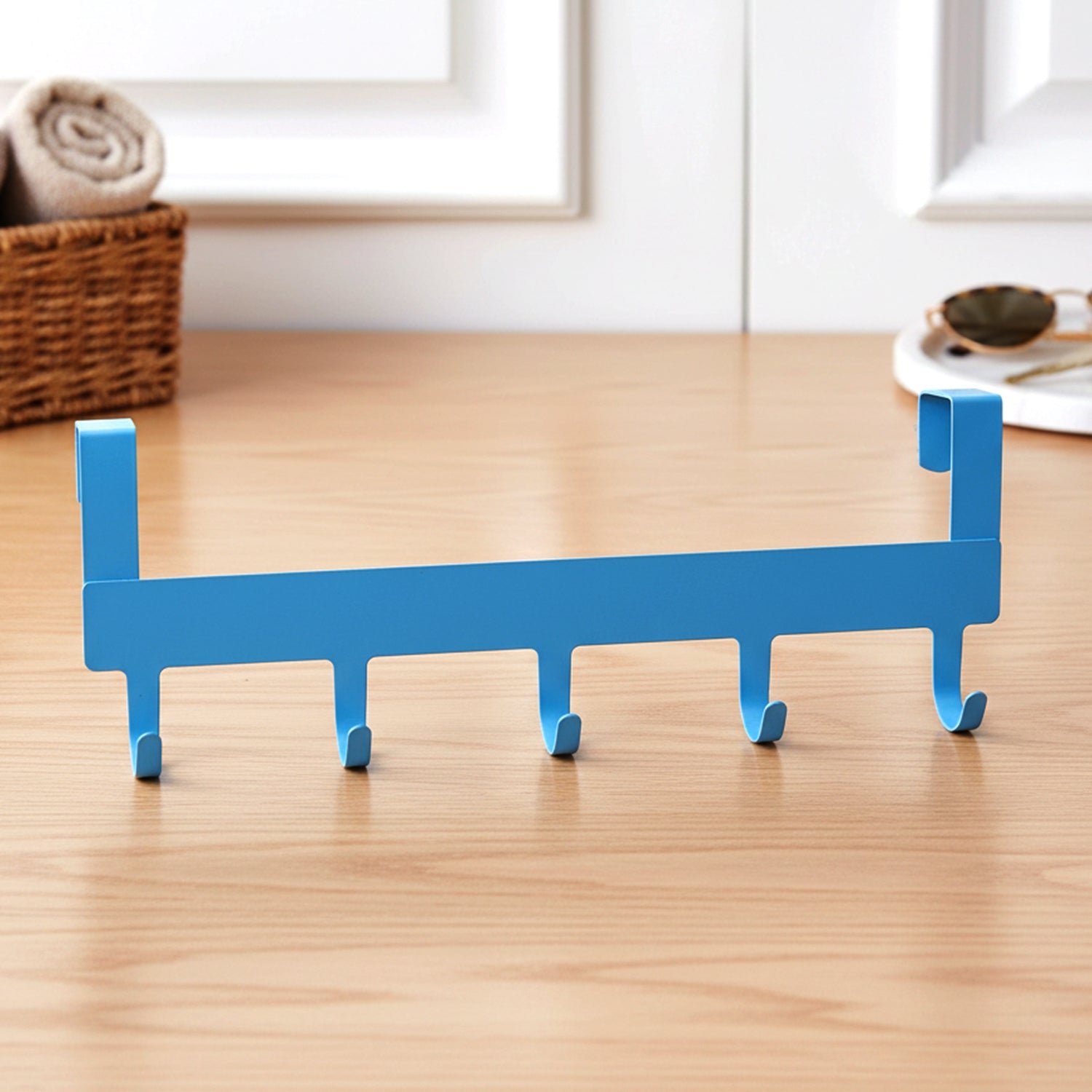 Multi Metal 5 Hook Hanging Rack (1 Pc)