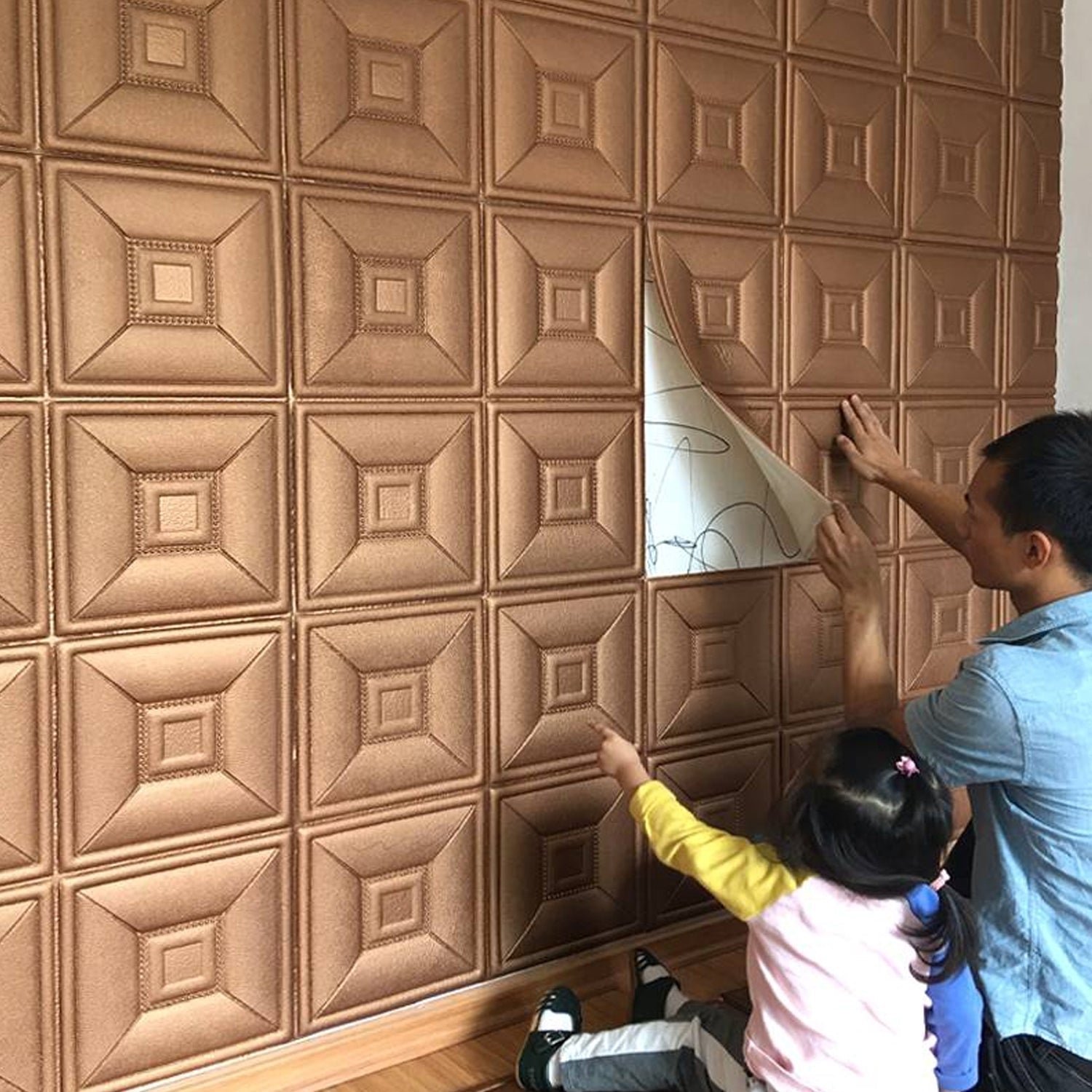 Wallpaper 3D Foam Wallpaper Sticker Panels