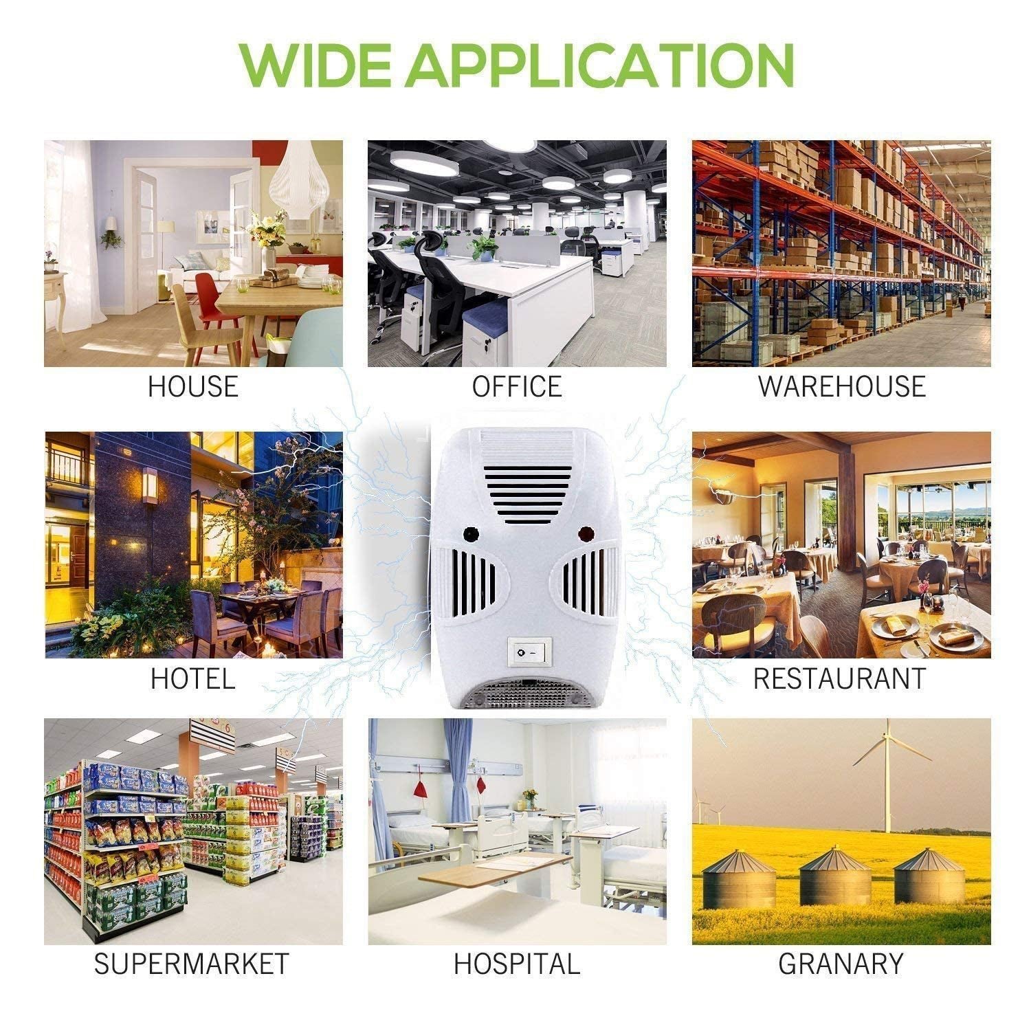 Mosquito Repeller Rat Pest Repellent for Rats, Cockroach, Mosquito, Home Pest