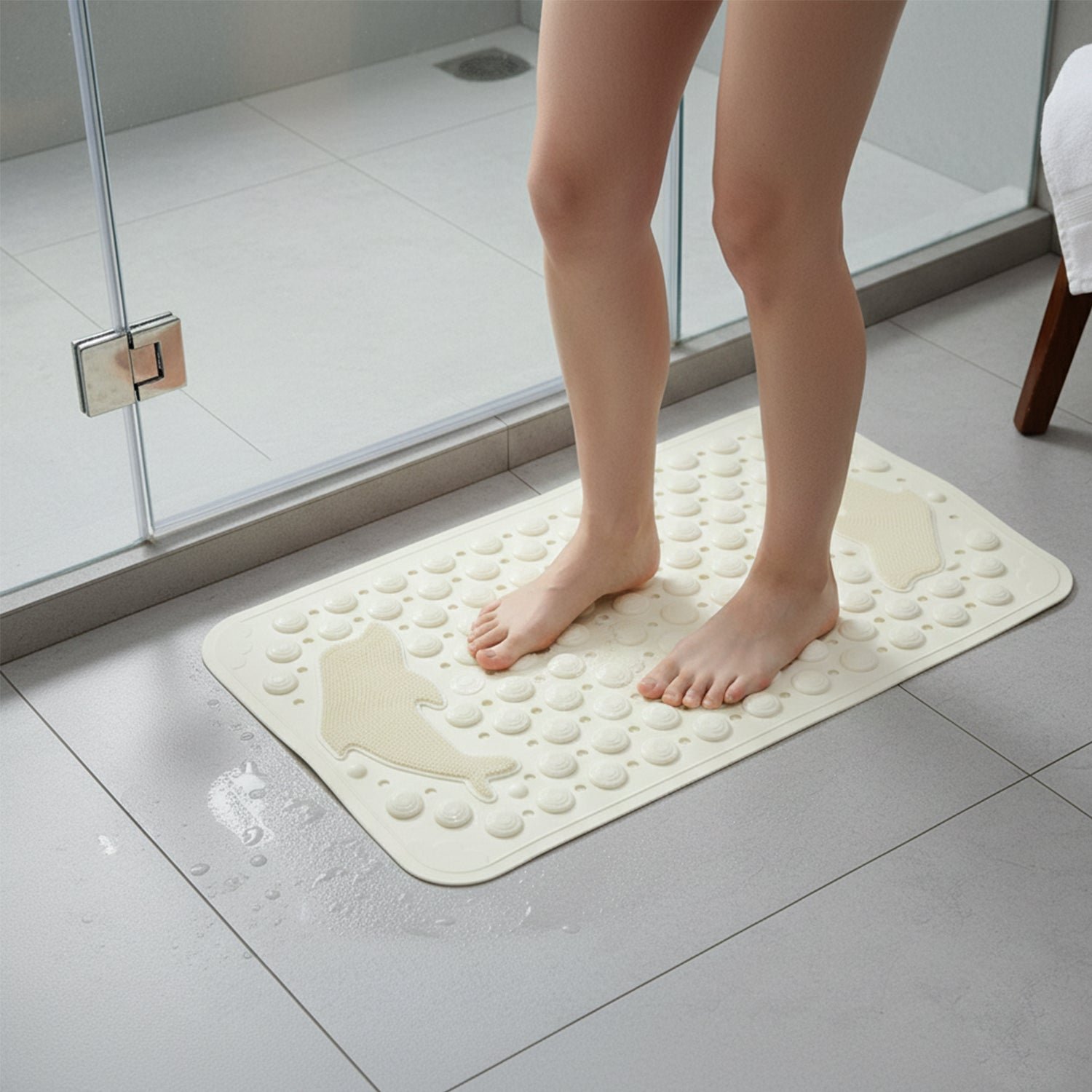 Anti-Slip Protection Bath Mat (69 x 35 Cm)