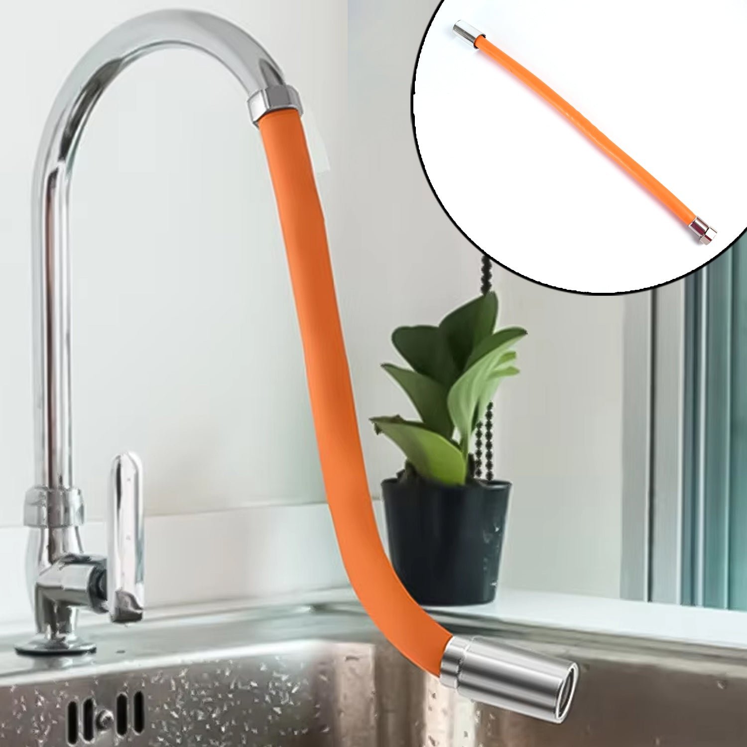 Universal Extension Tube 360° Swivel Free Bending Flexible (46-47 Cm / 1 Pc)