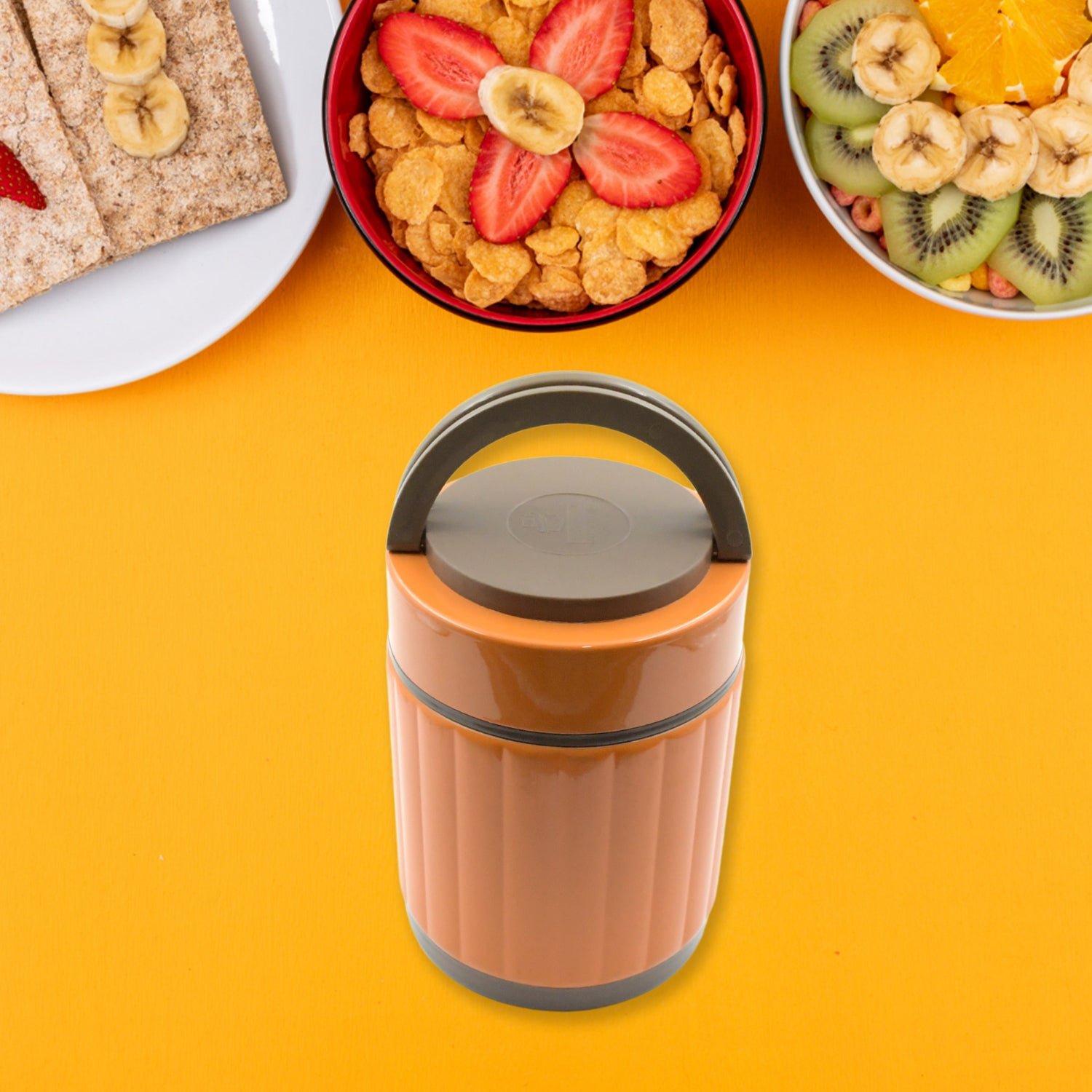 Leak-proof Thermos Flask For Hot Food, Warm Soup Cup