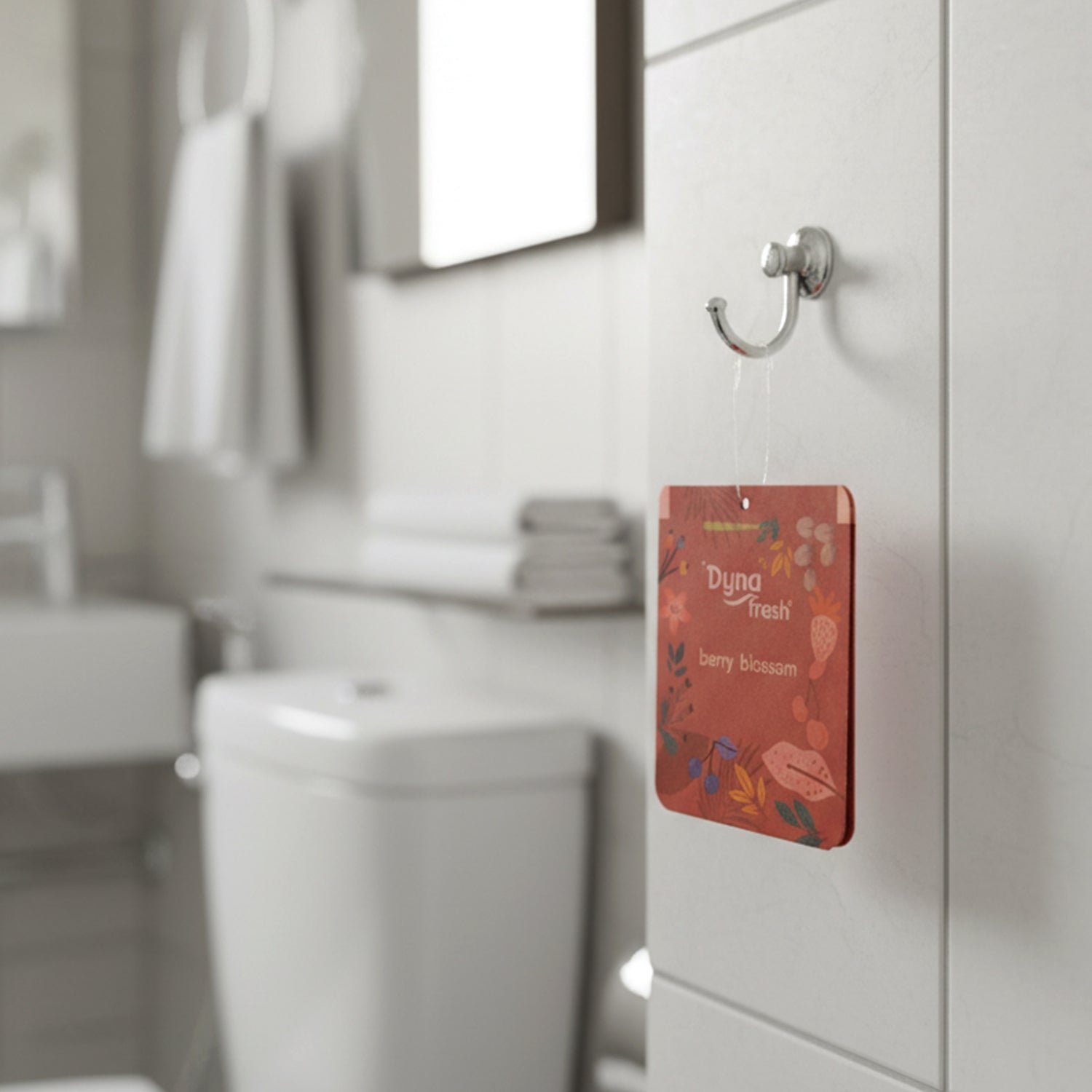 Hanging Bathroom Berry Blossom Air Freshener Gel (1 Pc, 10 Gm)