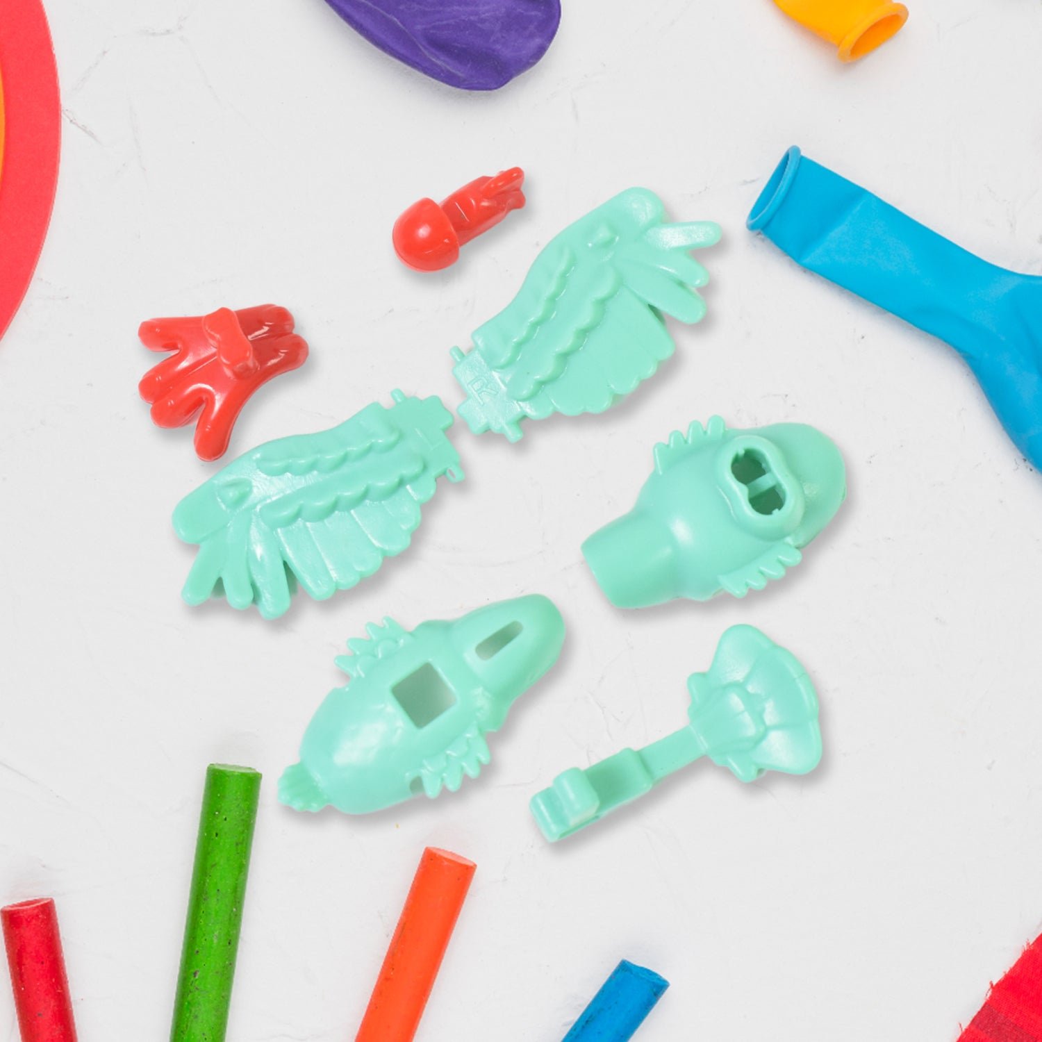 Small DIY Rio Birds Toy for Kids Age 3–6 (1 Pc / Mix Color & Design)