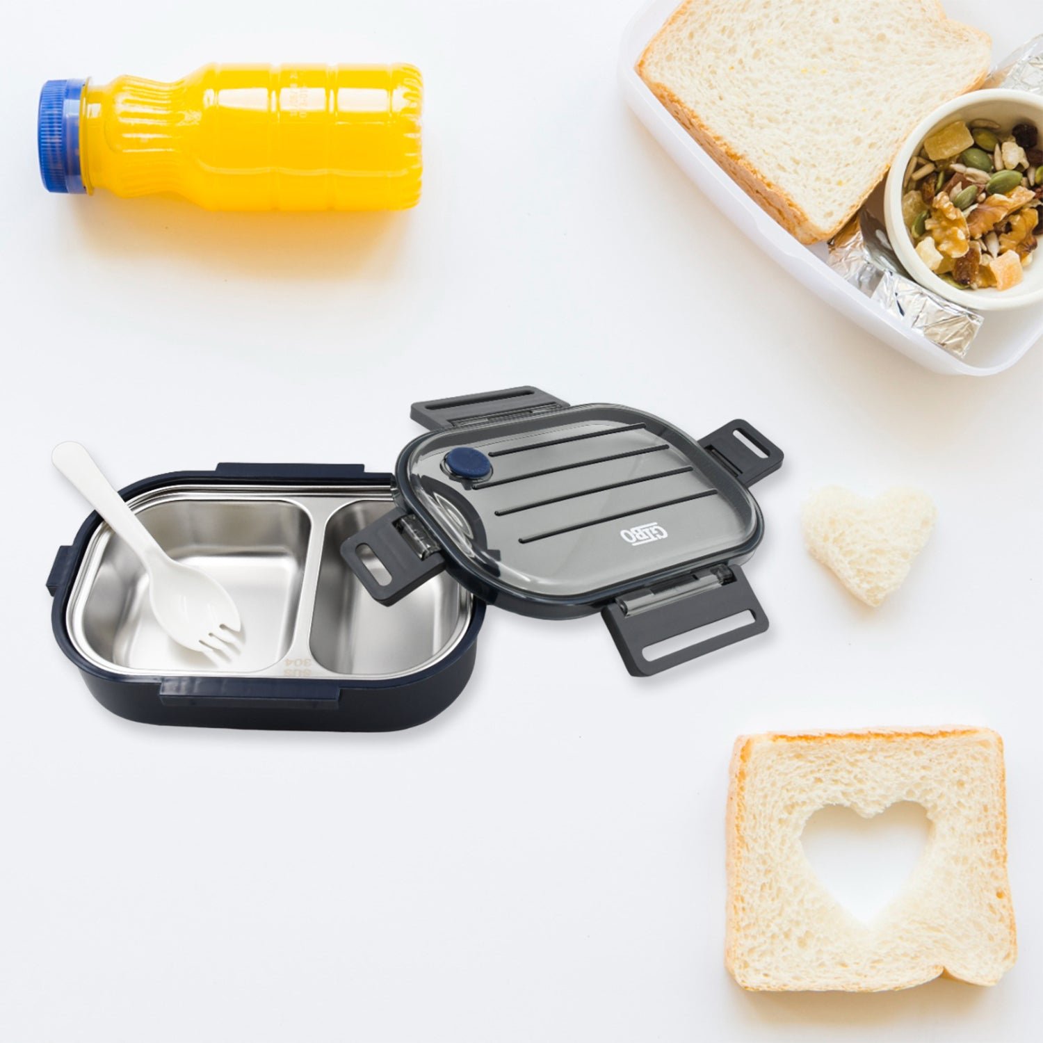 304 Stainless Steel Thermal Lunch Box (500ML)