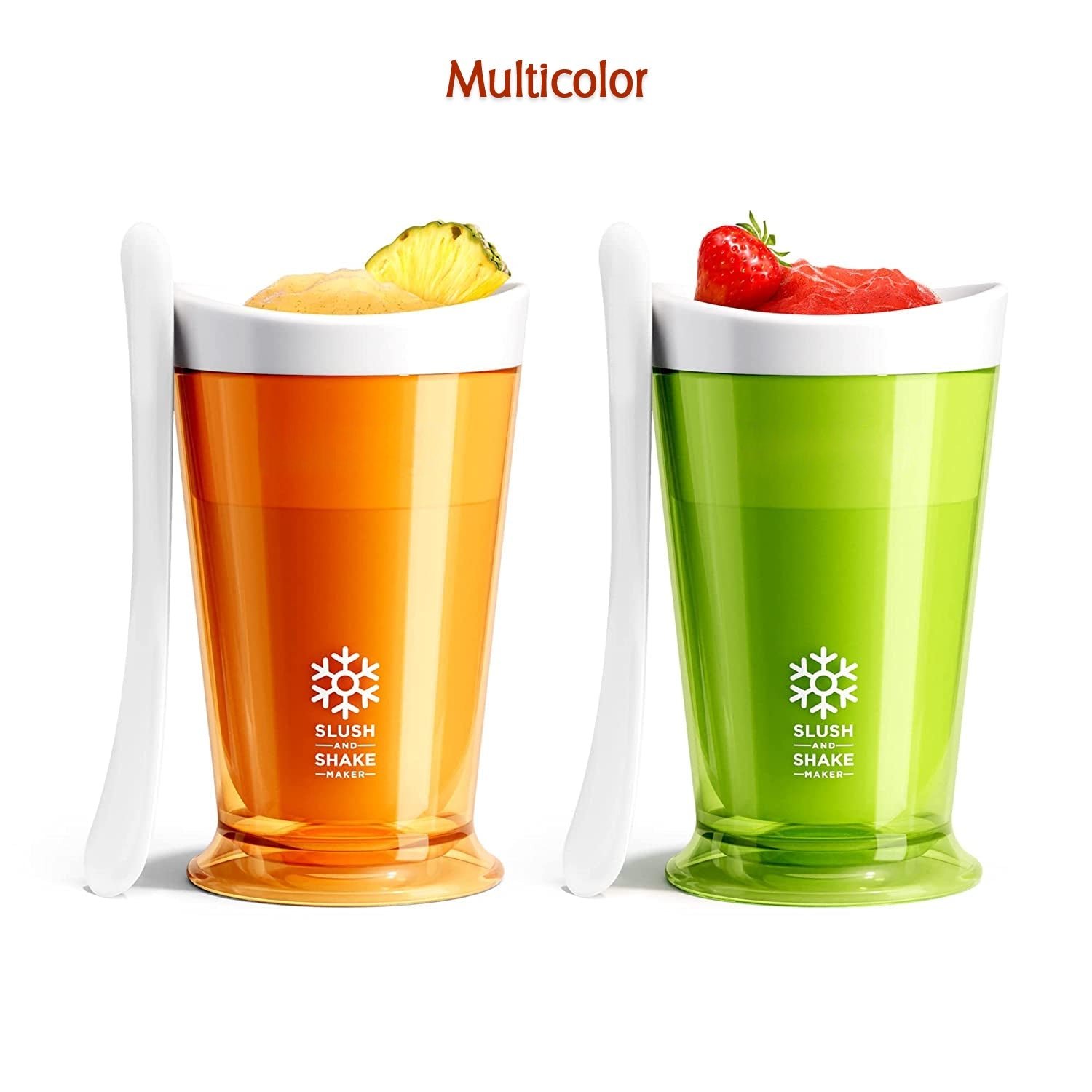 Slush and Shake Maker, BPA-Free Smoothie & Milkshake Cup, Freezer Core, Gift Box