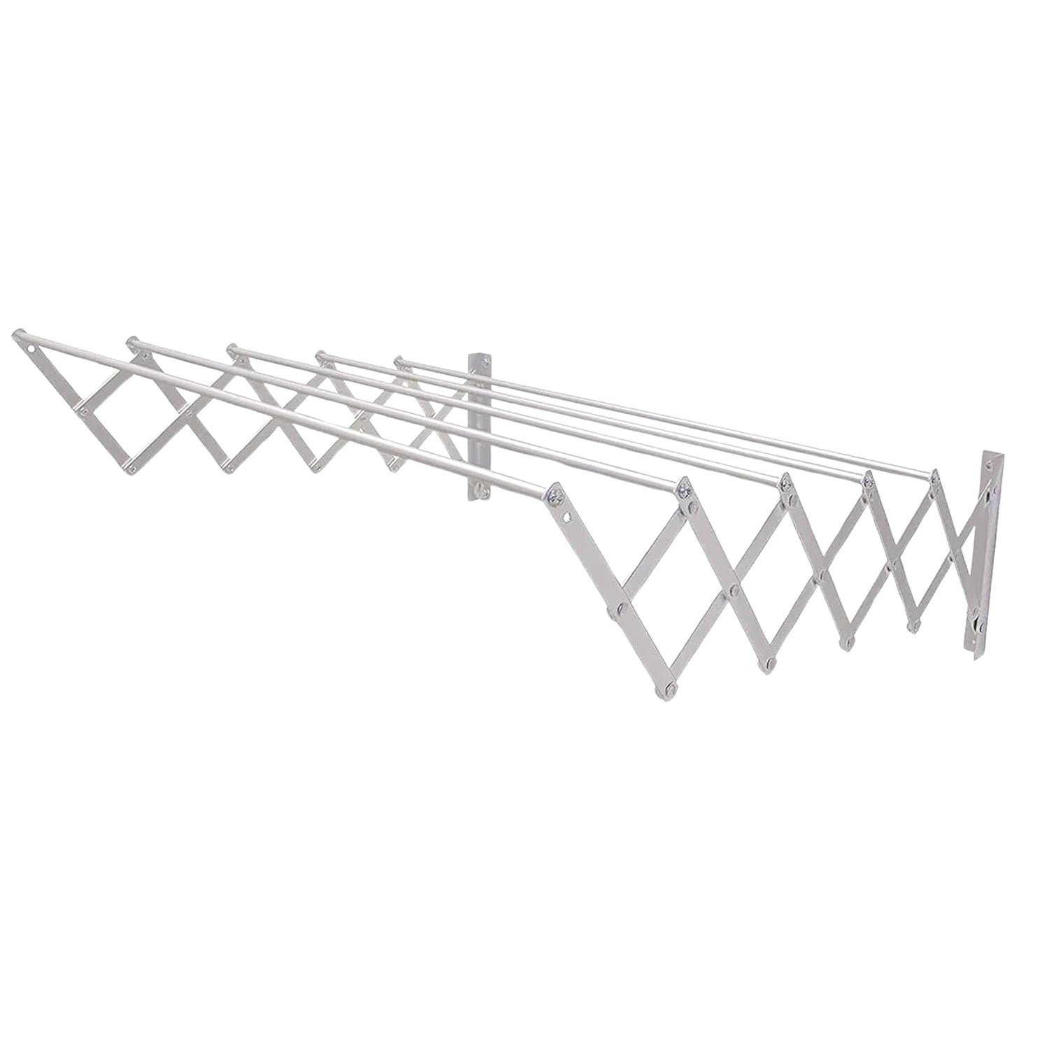 Foldable Extendable Clothes Drying Rack for Bathroom & Balcony