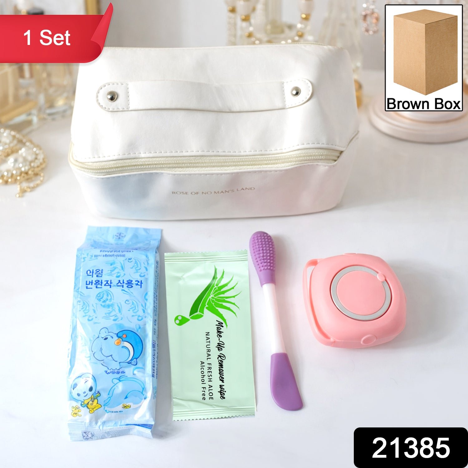 Premium Women Travel Hygiene Essentials Combo (1 Set )