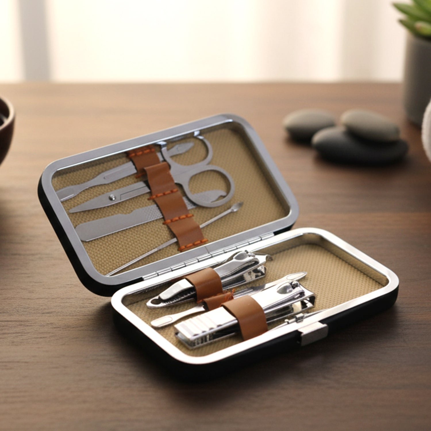 7 in 1 Premium Manicure Pedicure Grooming Kit (1 Set)