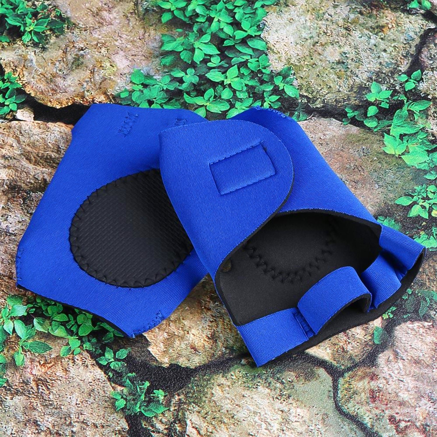 Palm Support Half-Finger Gym Training Gloves (1 Pair / With Color Box)