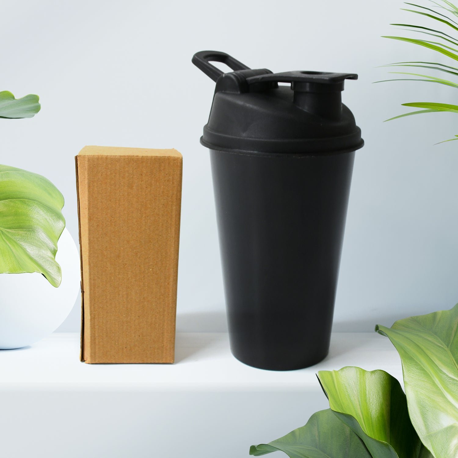 Shaker Bottle Perfect for Protein Shakes and Pre Workout Gym  Leak-Proof Flip  Bottle for Hot & Cold Drinks 1 pc