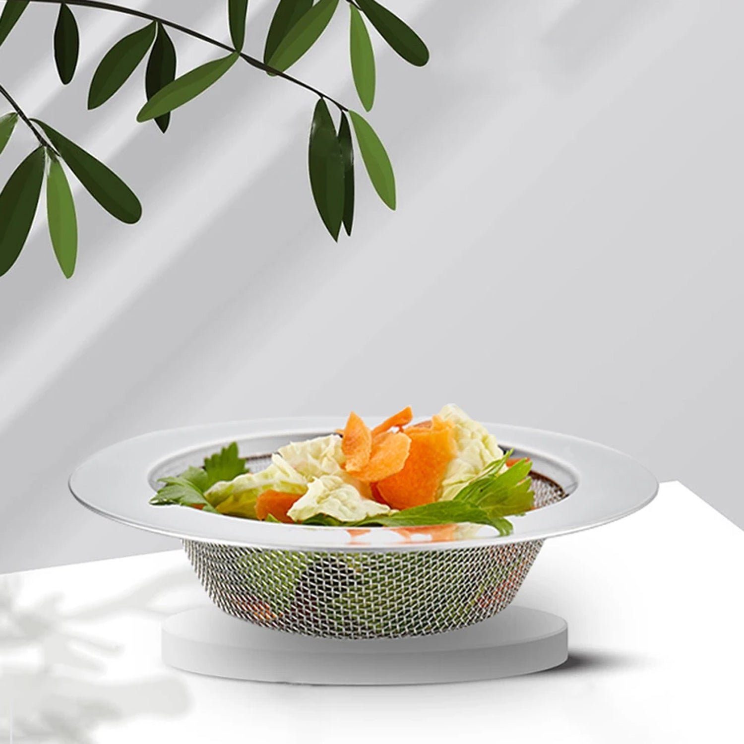 Hair Catcher and Sink Strainer - (1 Pc)