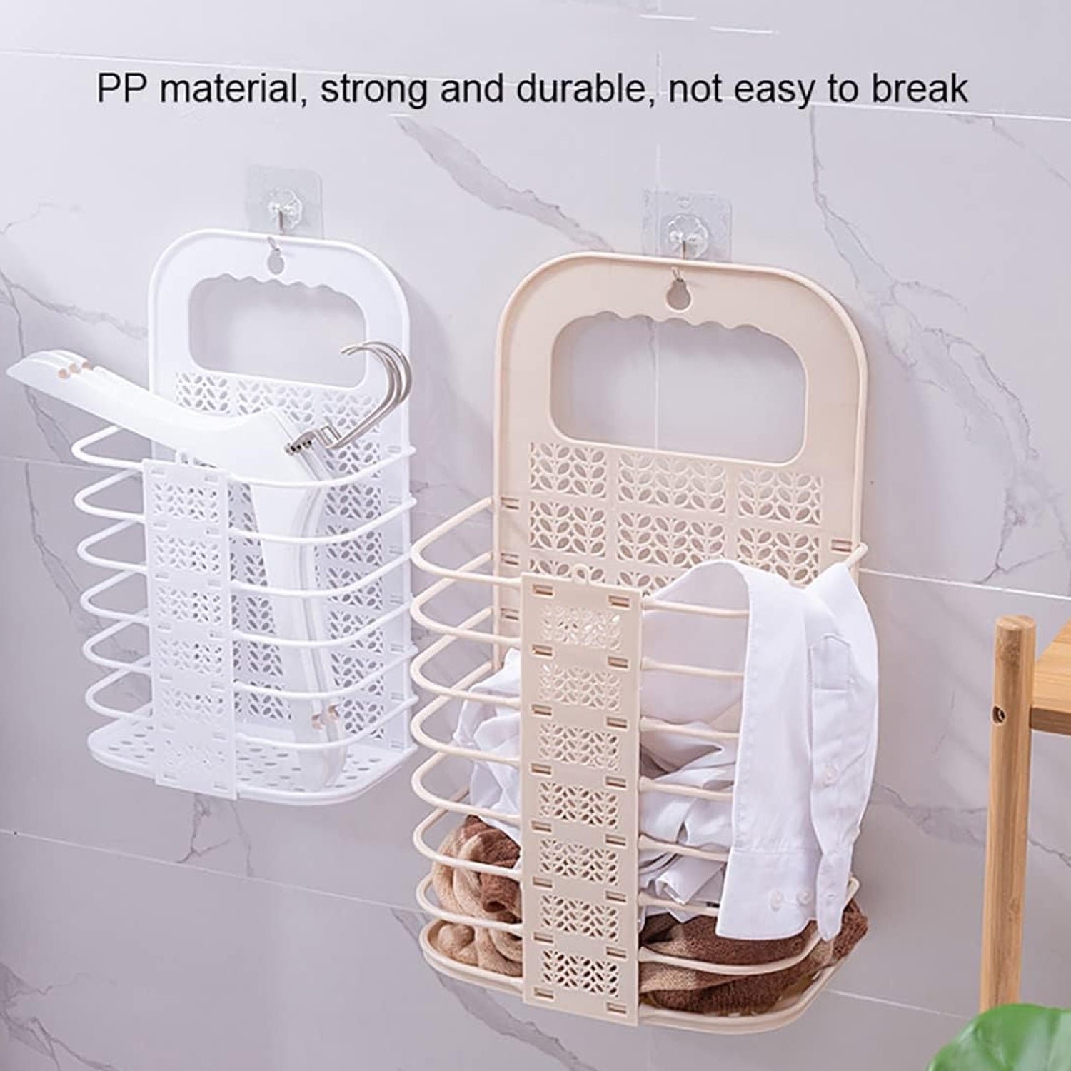 Portable Laundry Basket – Washing Clothes Storage Hamper