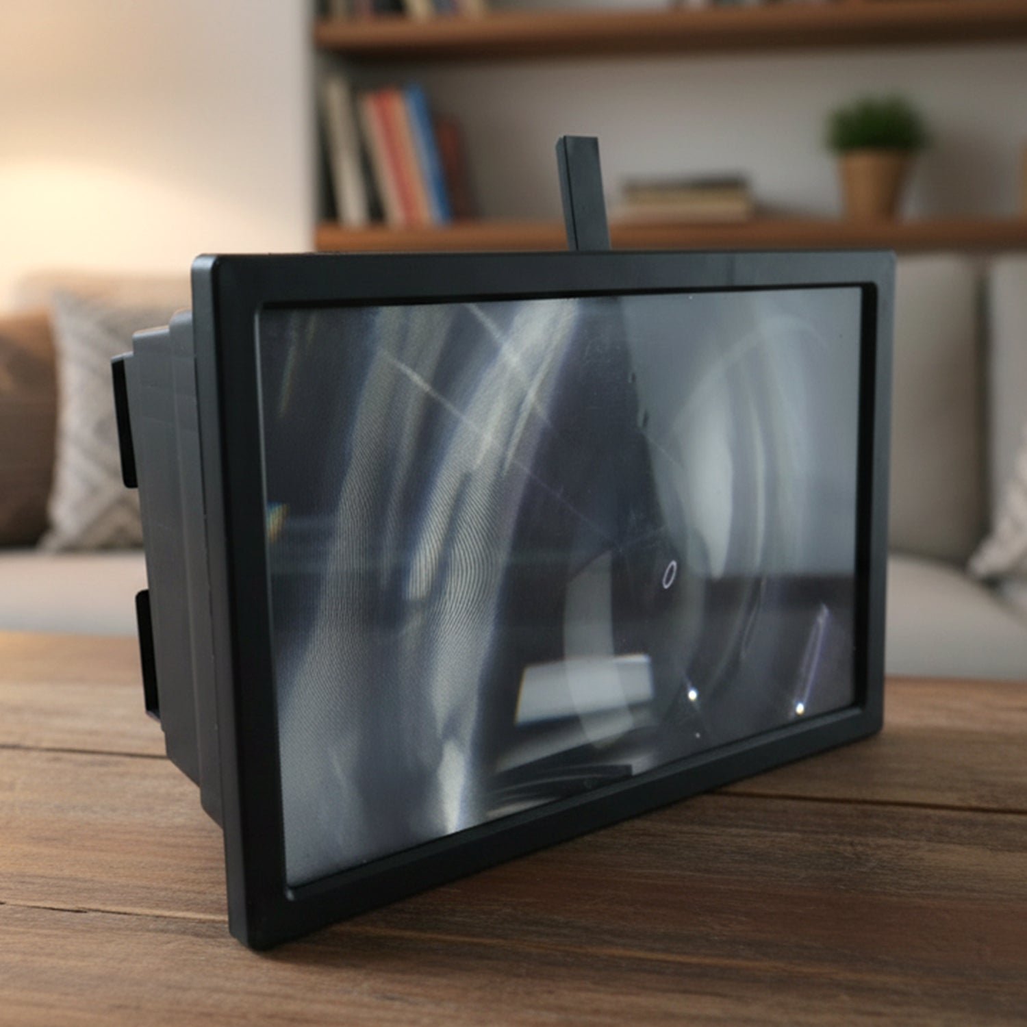 3D Mobile Screen Magnifier with Stand for Smartphone (1 Pc)