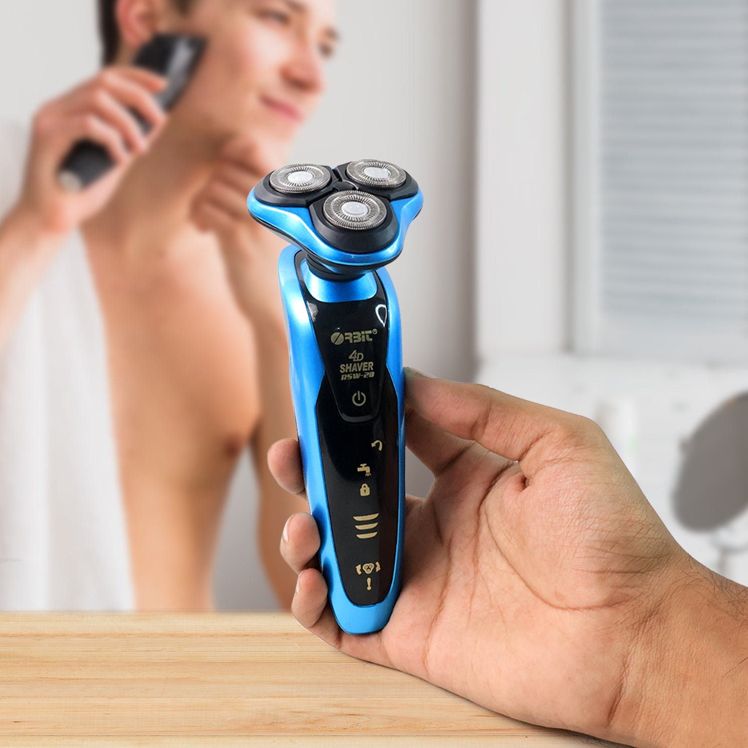 Orbit 4D Rechargeable Electric Shaver (1 Pc)