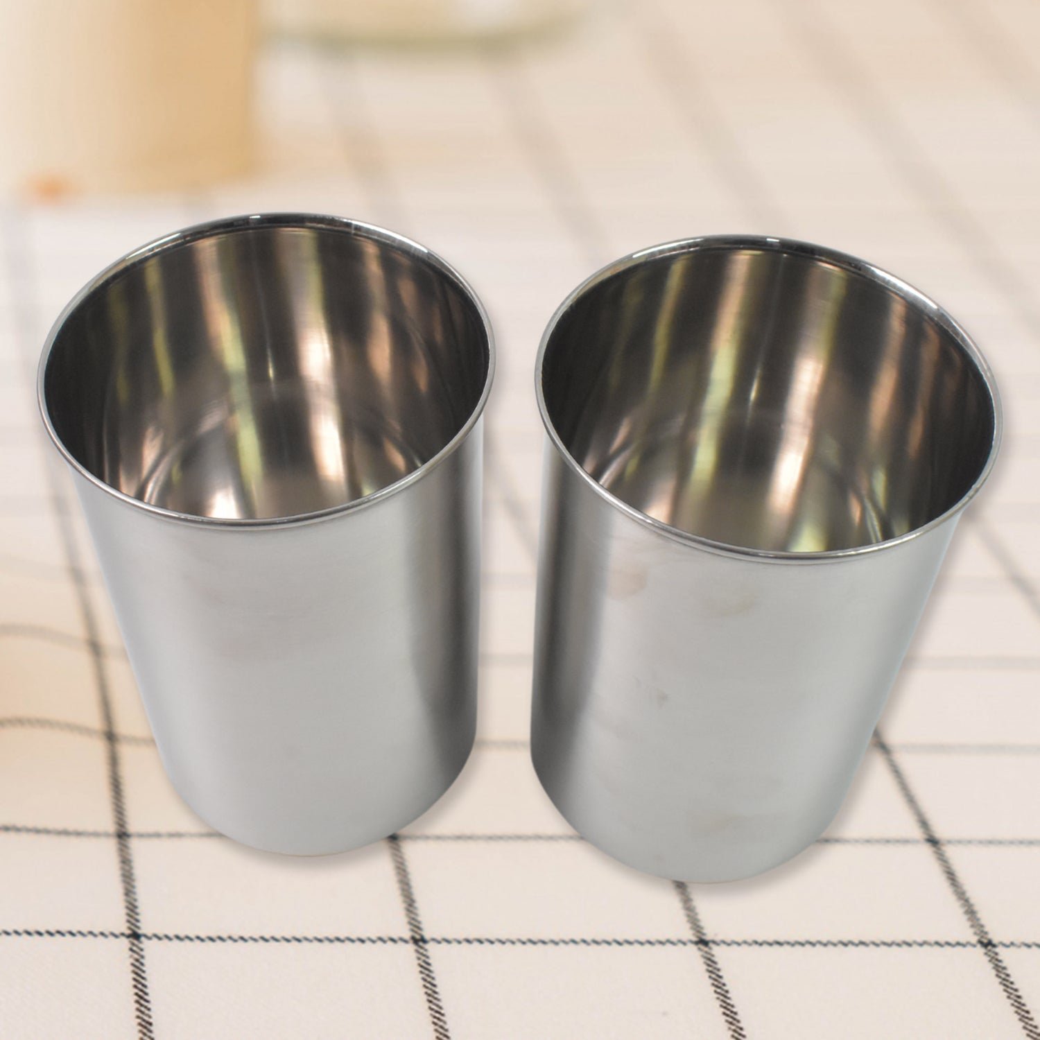 Stainless Steel Airtight Containers with See Through Lid (2 Pc Set / 1000 ML)