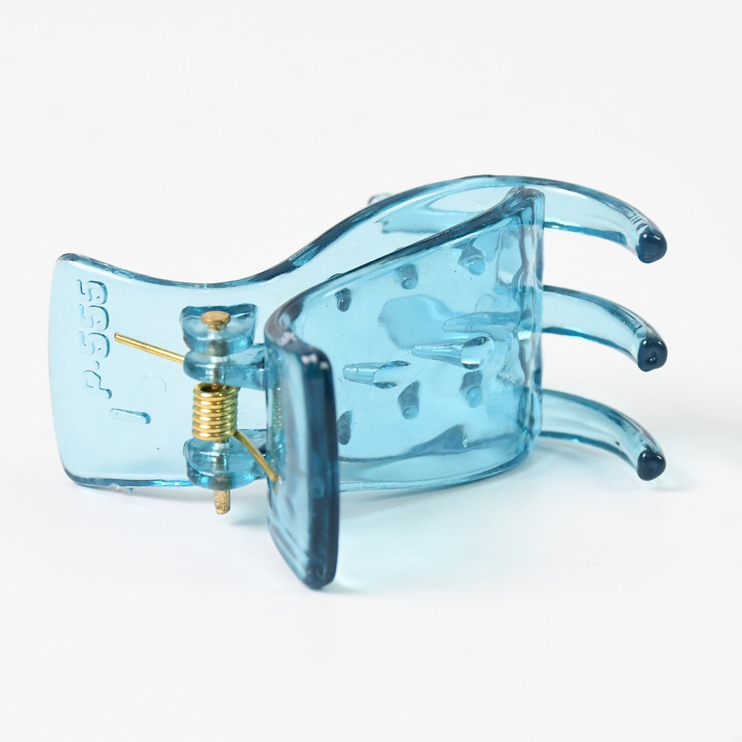 Big Hair Clips Girls Kids Hair Accessories (6 Pcs Set / Transparent)