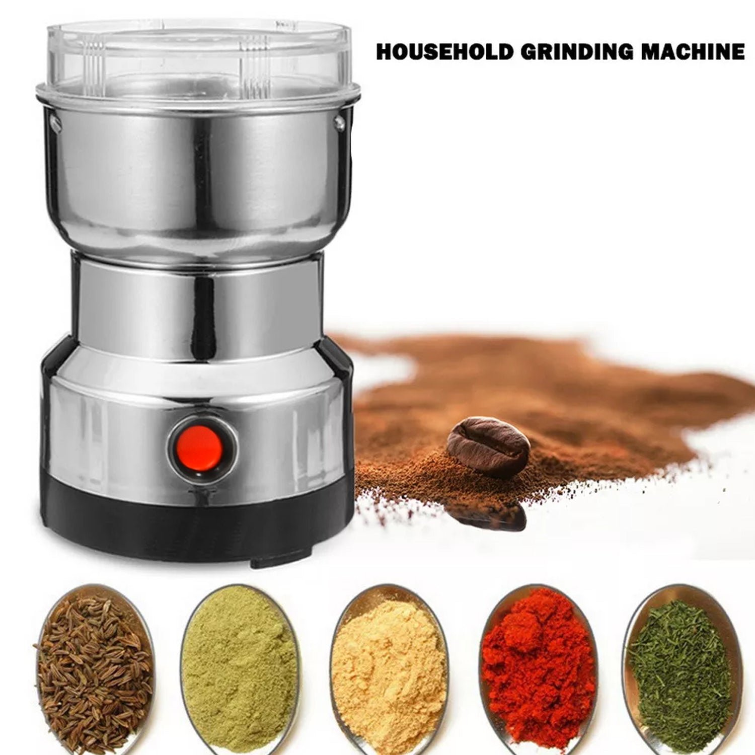 Multifunction Grinder Machine Electric Cereals Grain Mill Spice Herbs