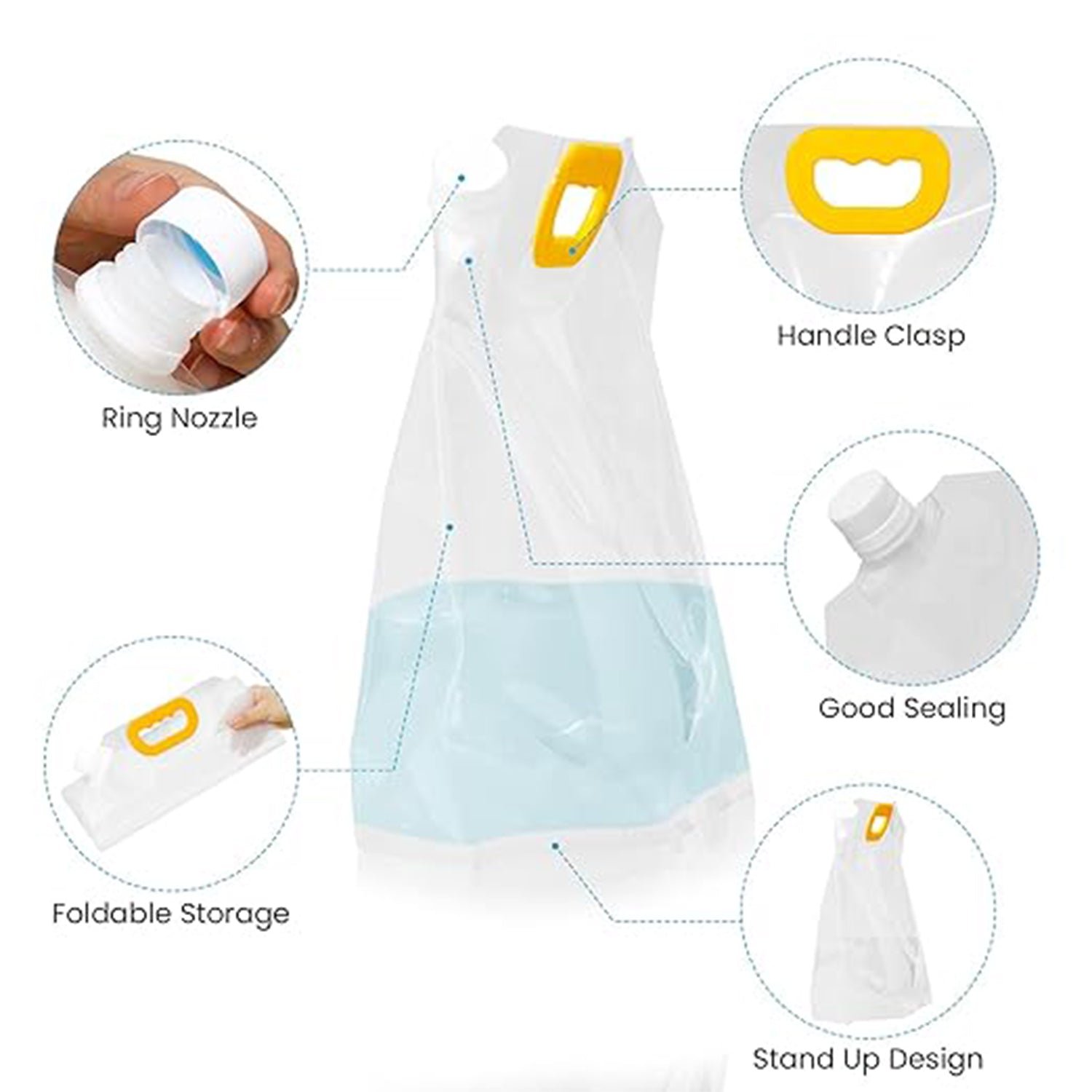 Airtight Refrigerator Storage Bags Food Storage Bag (30x24Cm / 1 pc)