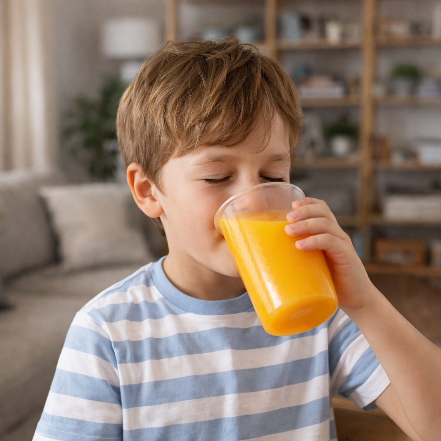 Transparent Reusable Plastic Drinking Glass 200 ML Approx (1 Pc)