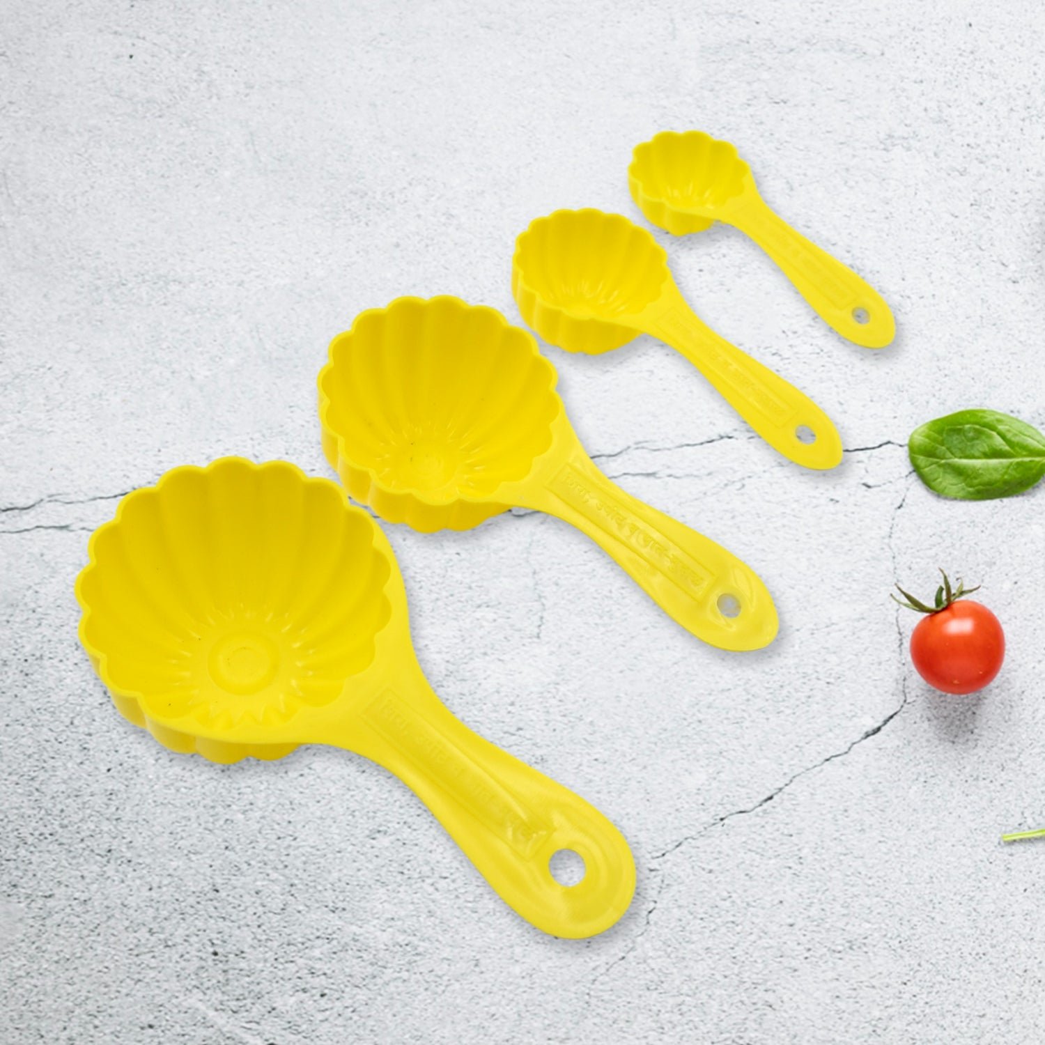 Plastic Kitchen Tool Mould / Ladoo Mould Spoon Ladoo Making Spoon (4 Pcs Set)