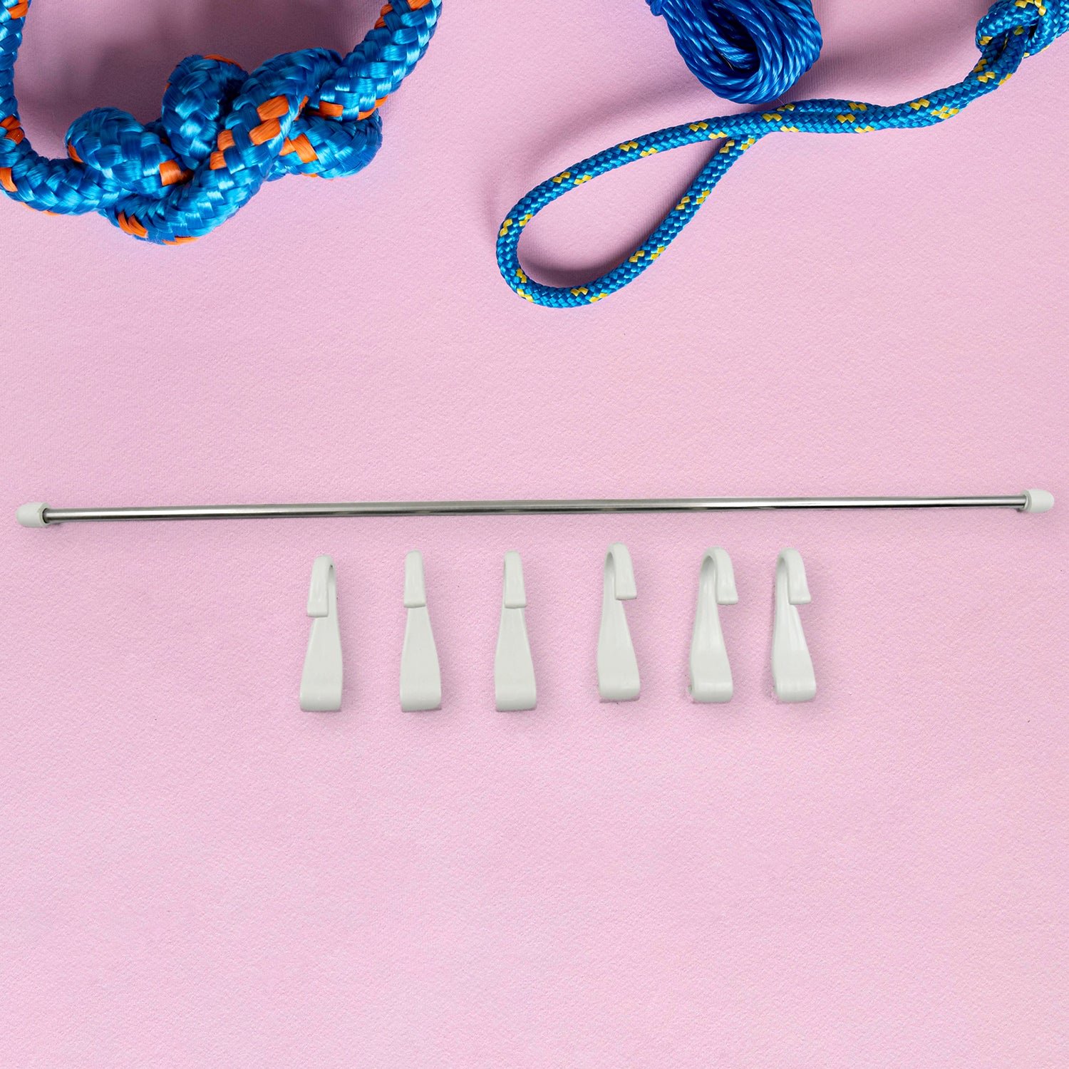 Stainless Steel Utensil Hanger Rail Nail Free Wall Mount